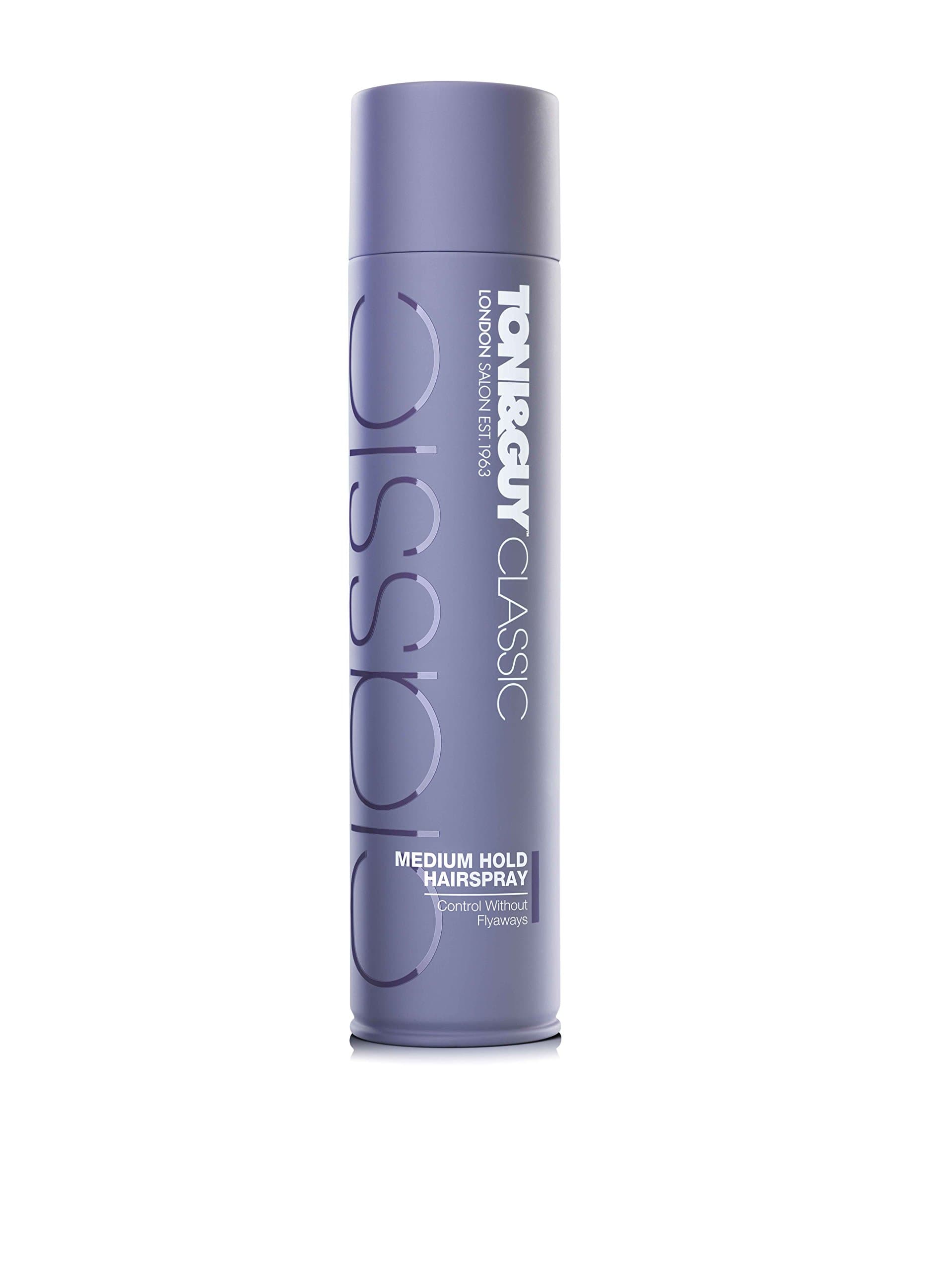 Toni & Guy Classic Medium Hold Hairspray, 7.5 oz