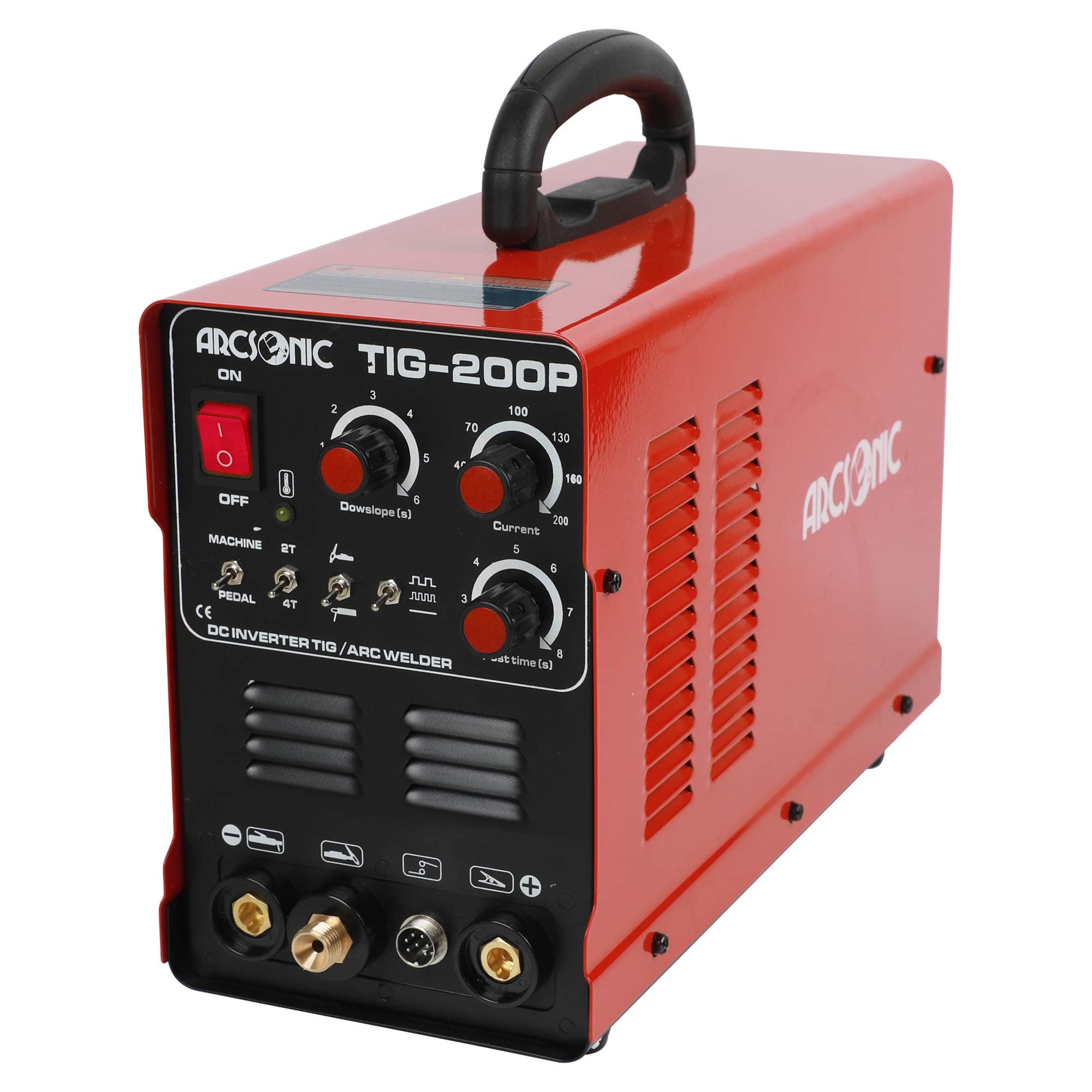 110/220V TIG Welding Machine TIG200P MMA TIG Pulse Portable Inverter TIG Welder 200Amps TIG Welding