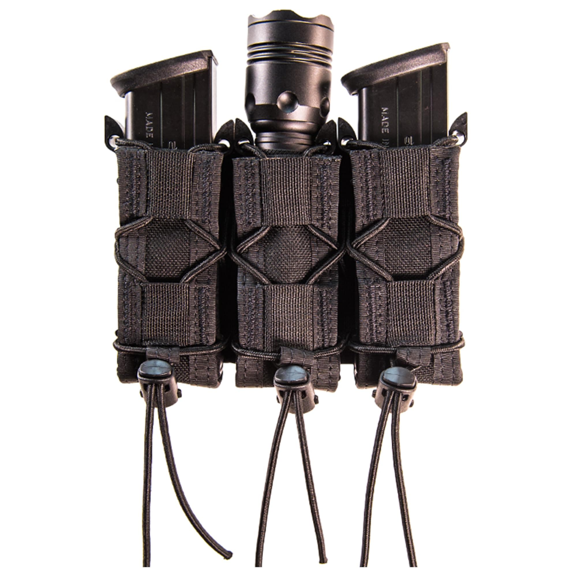 High Speed Gear - Triple Pistol Taco MOLLE Mag Pouch, Police Gear & Military Gear, Tactical Magazine Pouch for Professionals