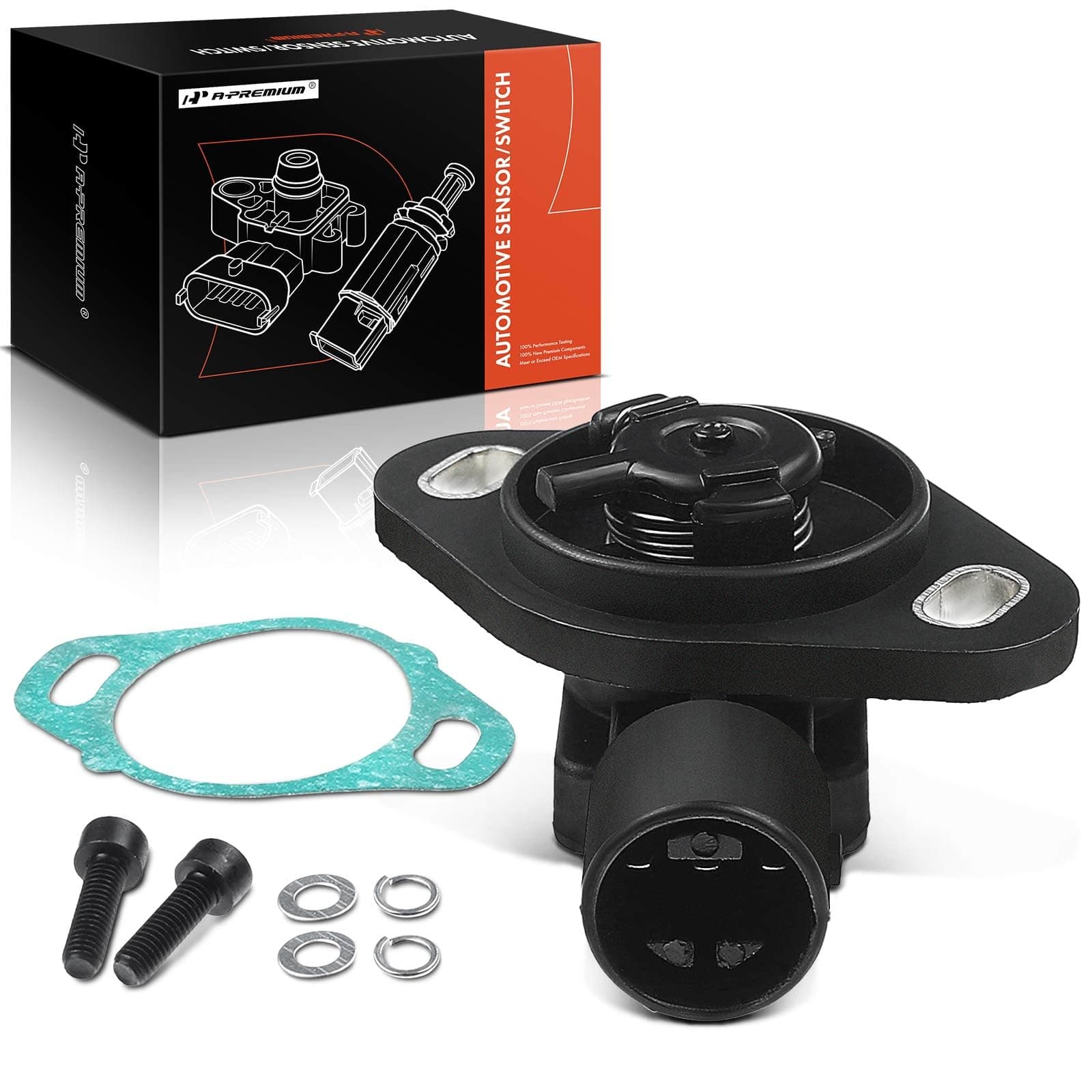 A-Premium TPS Throttle Position Sensor Compatible with Honda Accord 1990-2002, Civic 1989-2000, Civic del Sol 1993-1997, CRV CRX Odyssey Pilot & Acura CL Integra 1988-2001, MDX, Replace# 16400P06A11