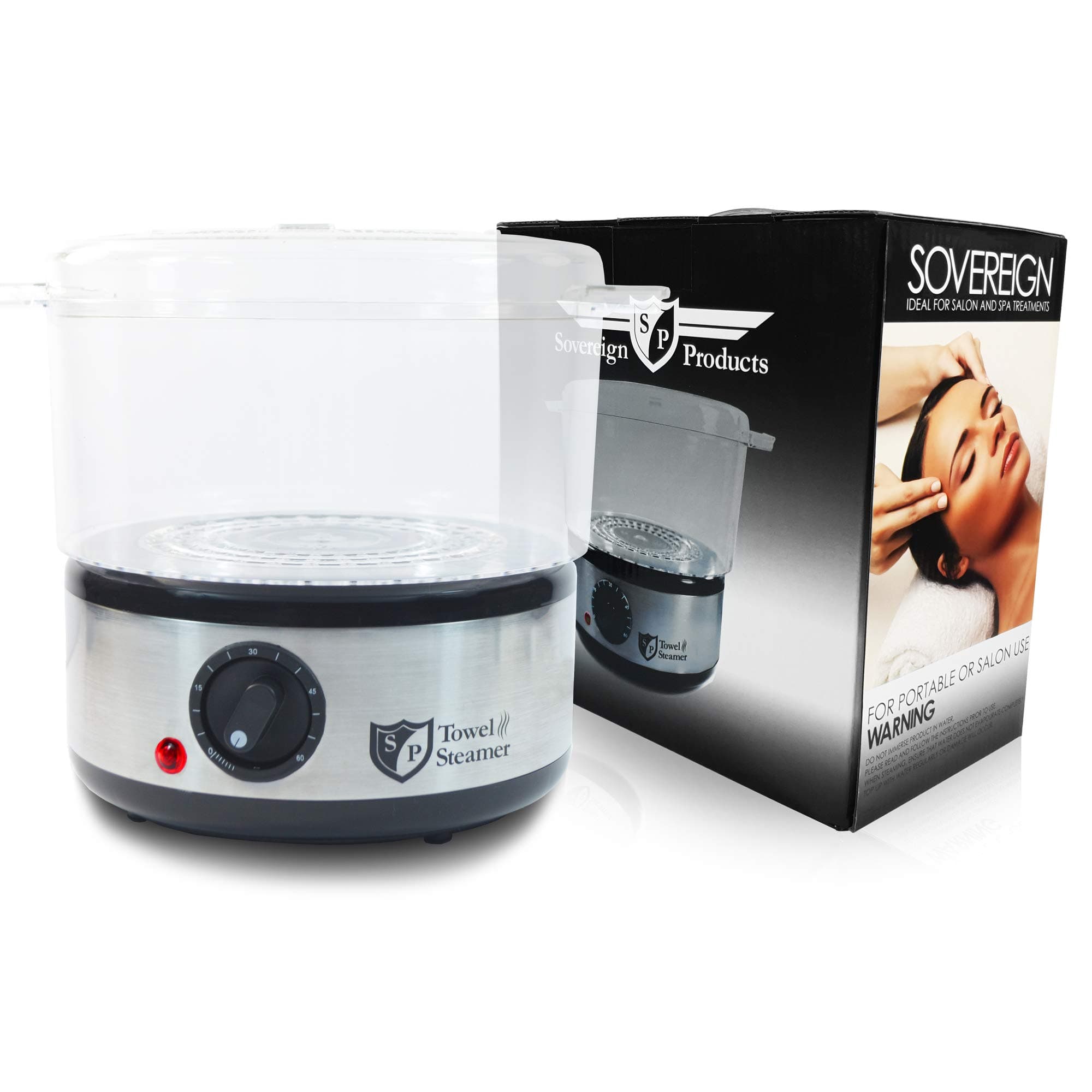 Beauty Salon Hot Towel & Spa Stone Steamer.