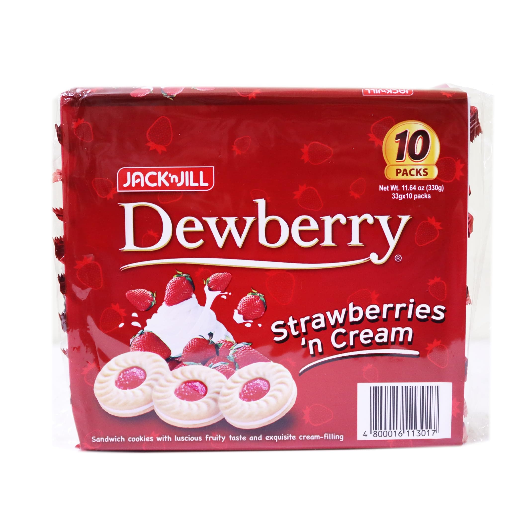 Jack'n Jill Jack N Dewberry Strawberry, 330 gm