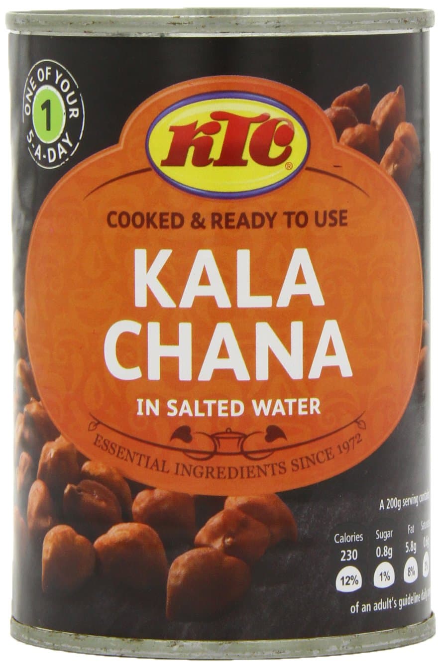 KTC Kala Chana 400 g (Pack of 12)