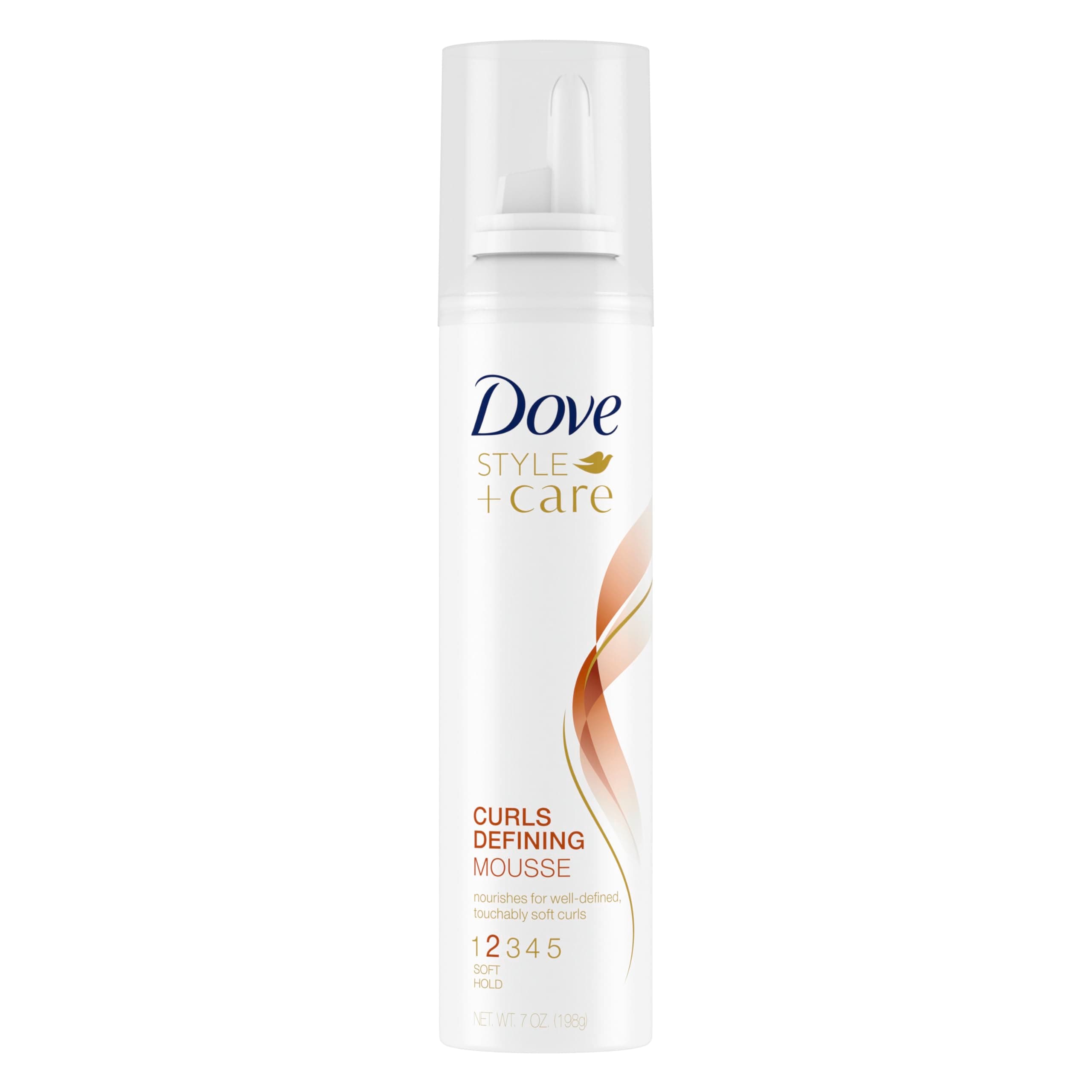 Dove Nourishing Curls Whipped Cream Mousse, 7 Ounce
