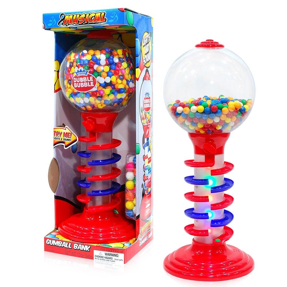 Sweet N Fun 21 Inch Lights & Sound Fun Gumball Bank