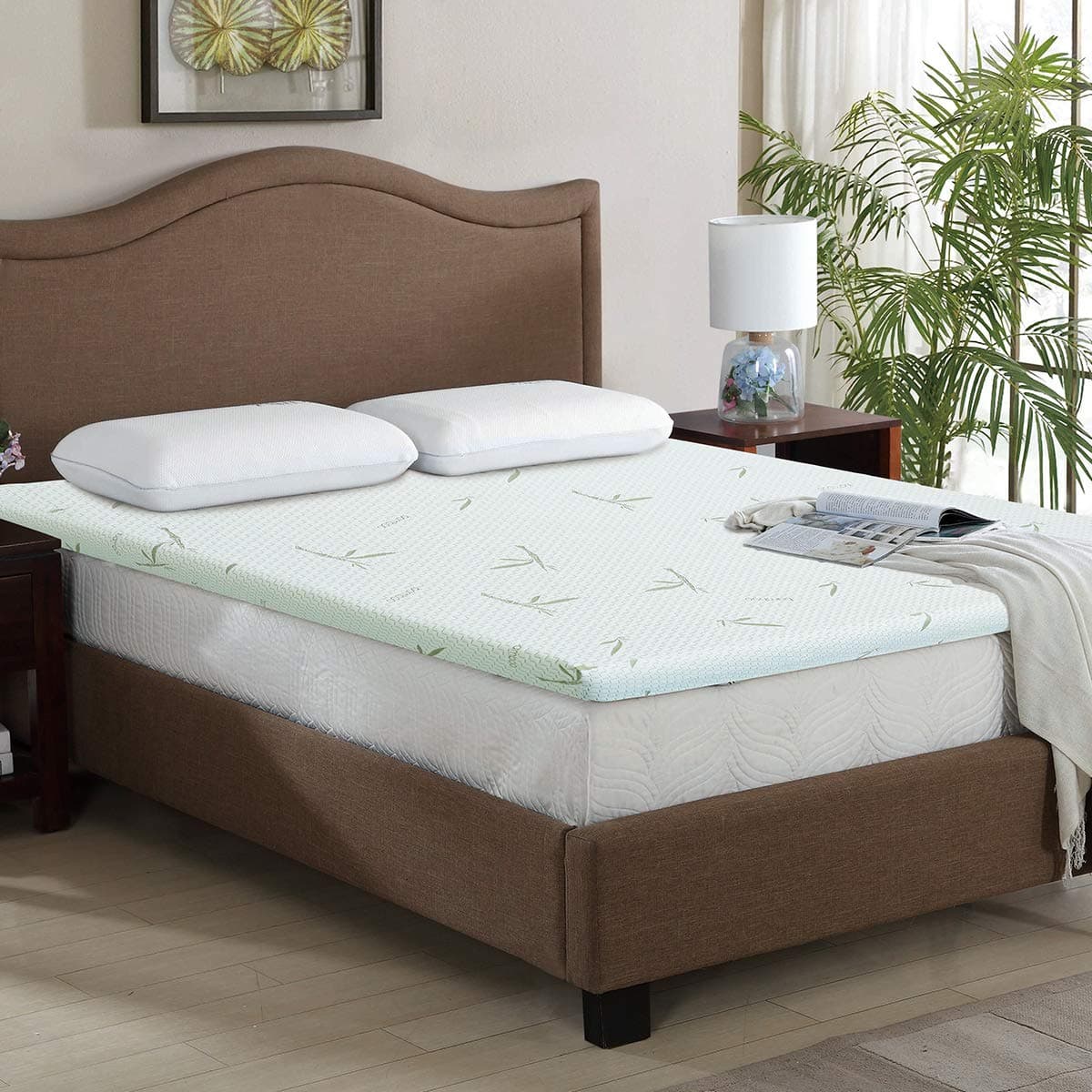 MLILY 2 Inch Dreamer Memory Foam Mattress Topper (Twin-XL)