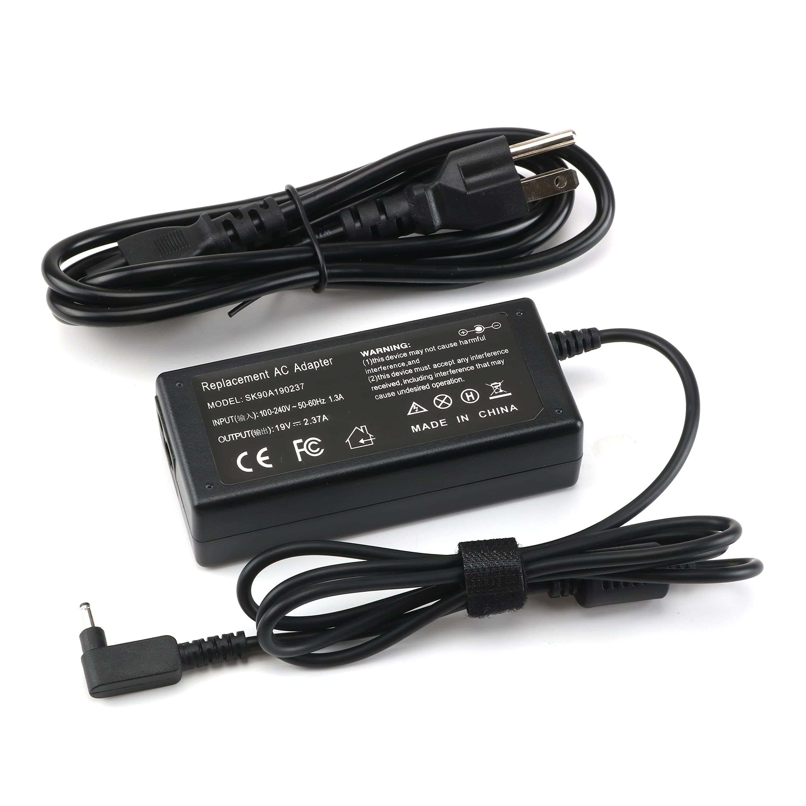 19V 2.37A 45W Charger Compatible for Acer Chromebook - Compatible for Acer Aspire 5 1 Laptop A515-46 A515-43 A515-56 A515-43-R19L A515-54 A515-54G A515-55 A517-52 A515-44 Power Supply Cord
