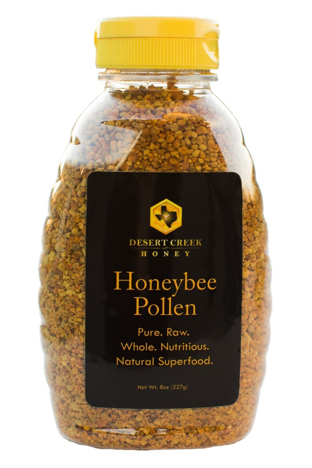 Desert Creek Honey's All Natural, Raw, Premium Honey Bee Pollen, 8 oz