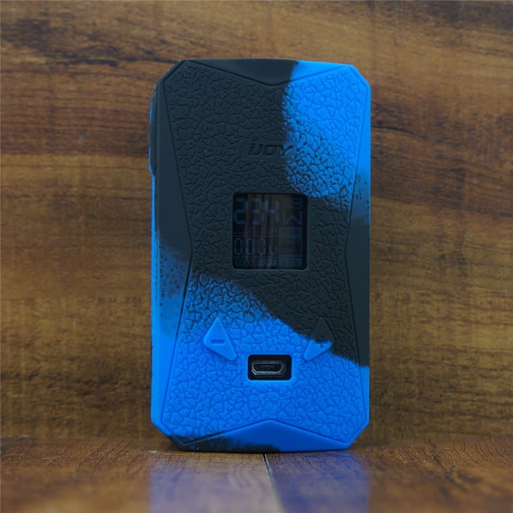ModShield for iJoy Diamond PD270 234W TC Silicone Case ByJojo Cover Shield Sleeve Skin Wrap (Blue/Black)