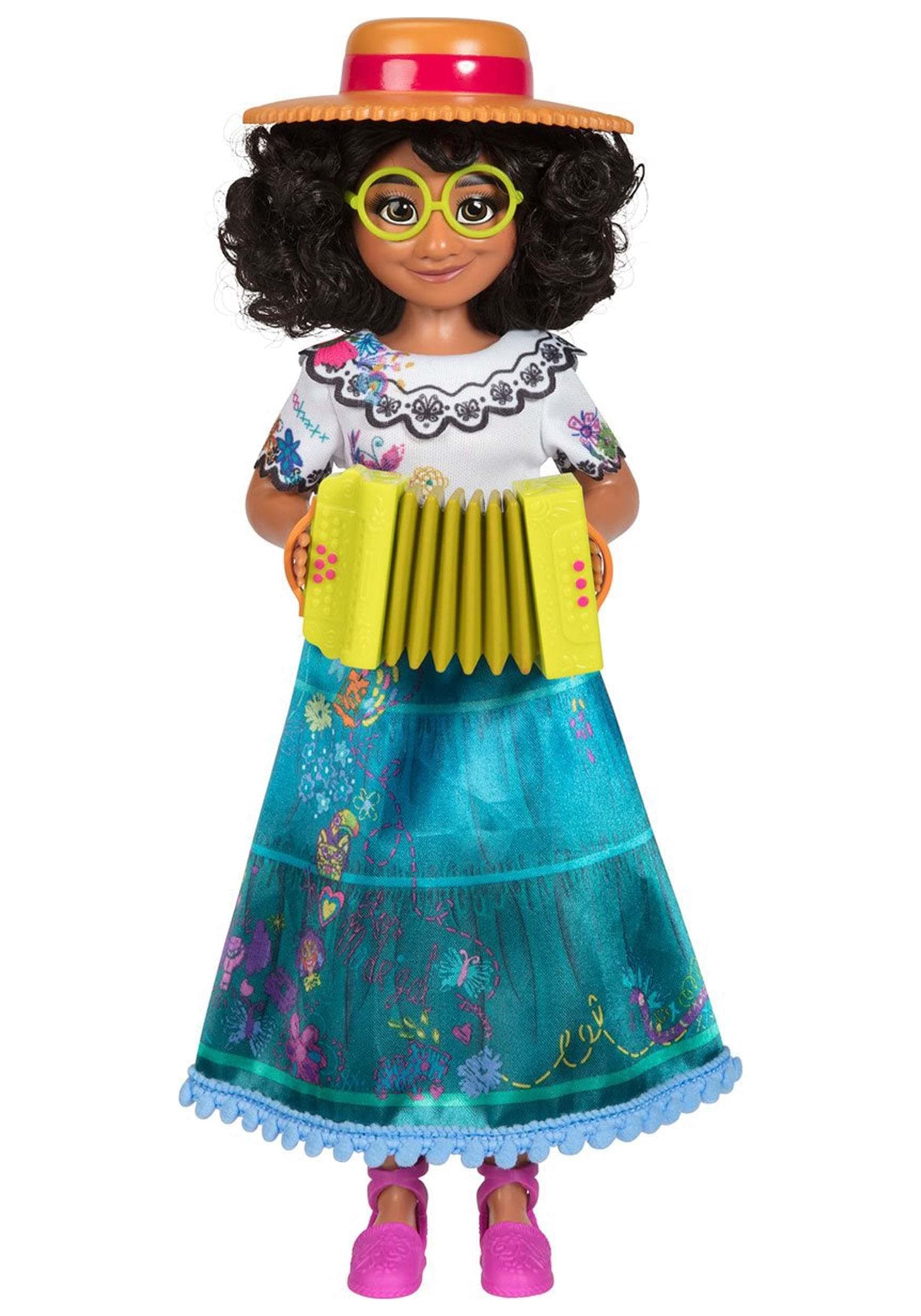 Mirabel Doll Sing & Play, Sings Music and Plays The Accordion, Multicolor