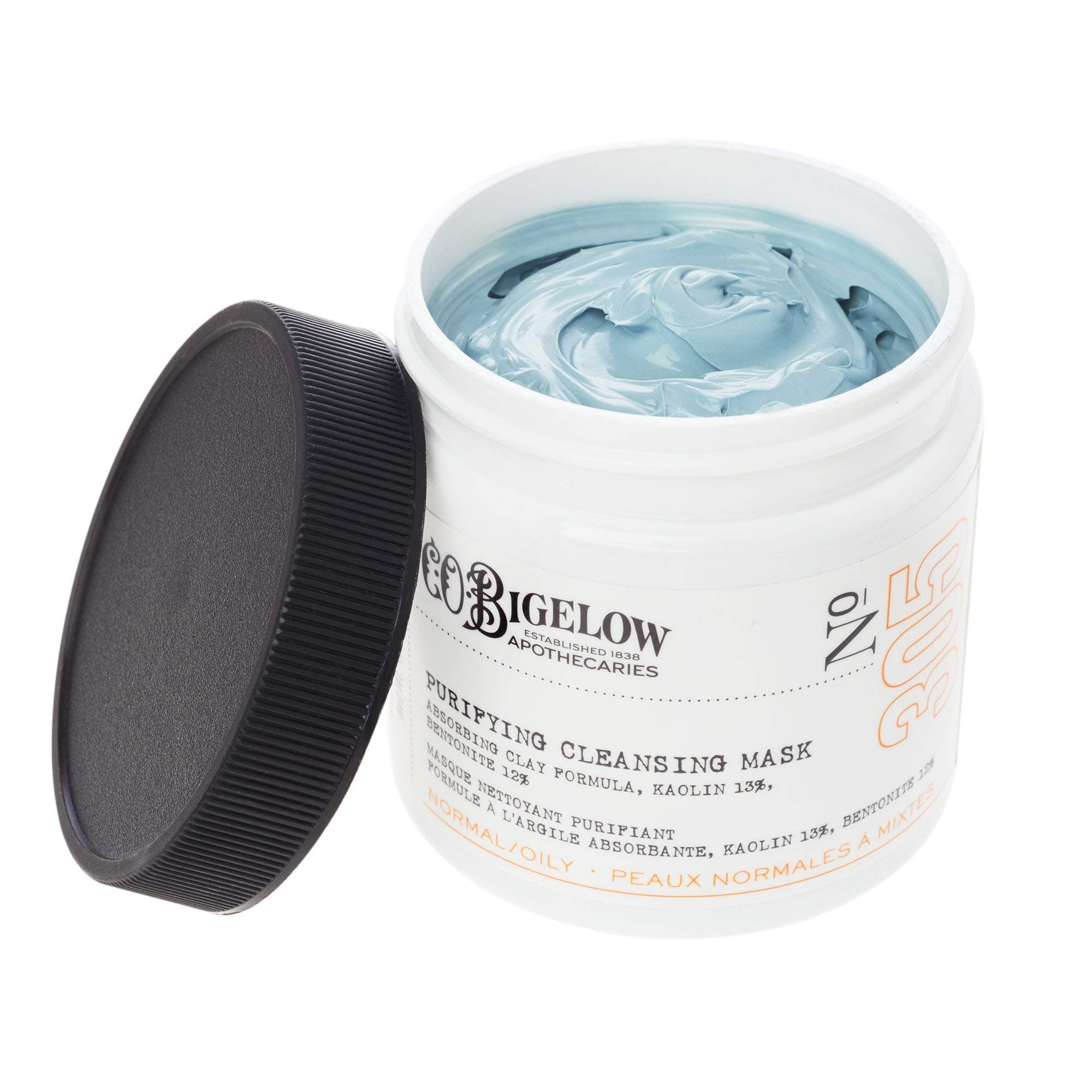 C.O. Bigelow Face Care Collection, Purifying Cleansing Bentonite Clay Mask for Blackheads and Pores, Face Mask with Bentonite, Kaolin Clay, Made in the USA, 4 oz