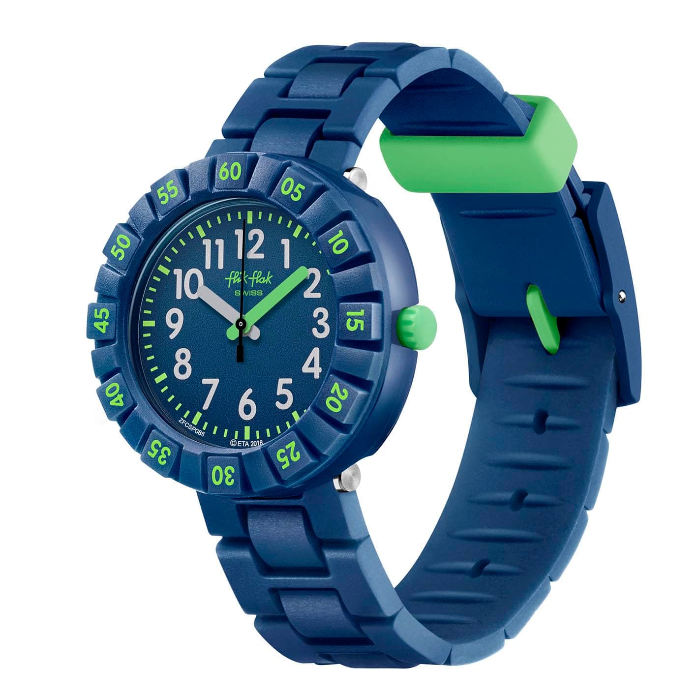 Boy Kids Watch Biosourced Quartz Waterproof Solo Dark Blue