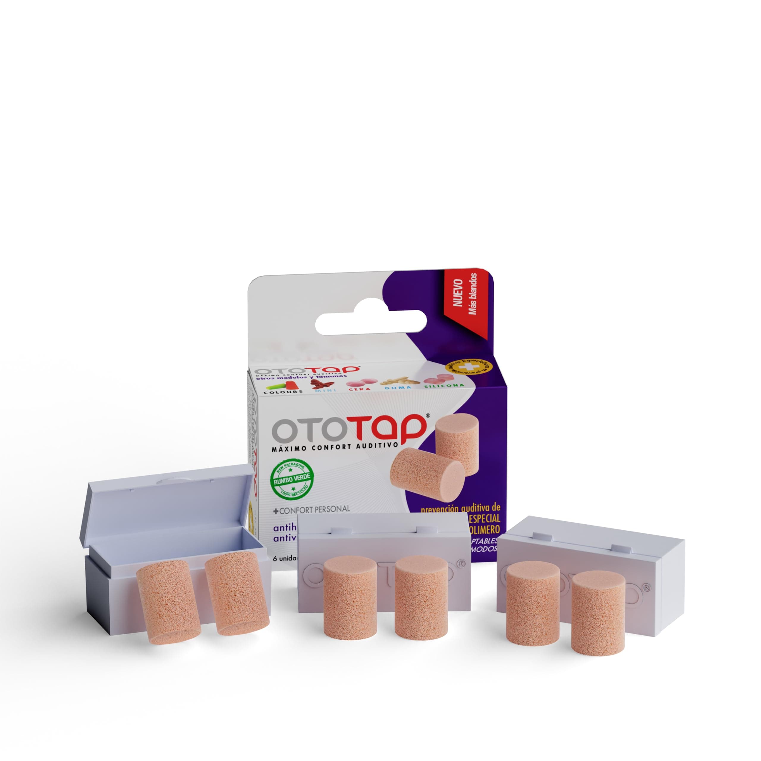 Eurolab โ OTO-TAP Foam 6 Units