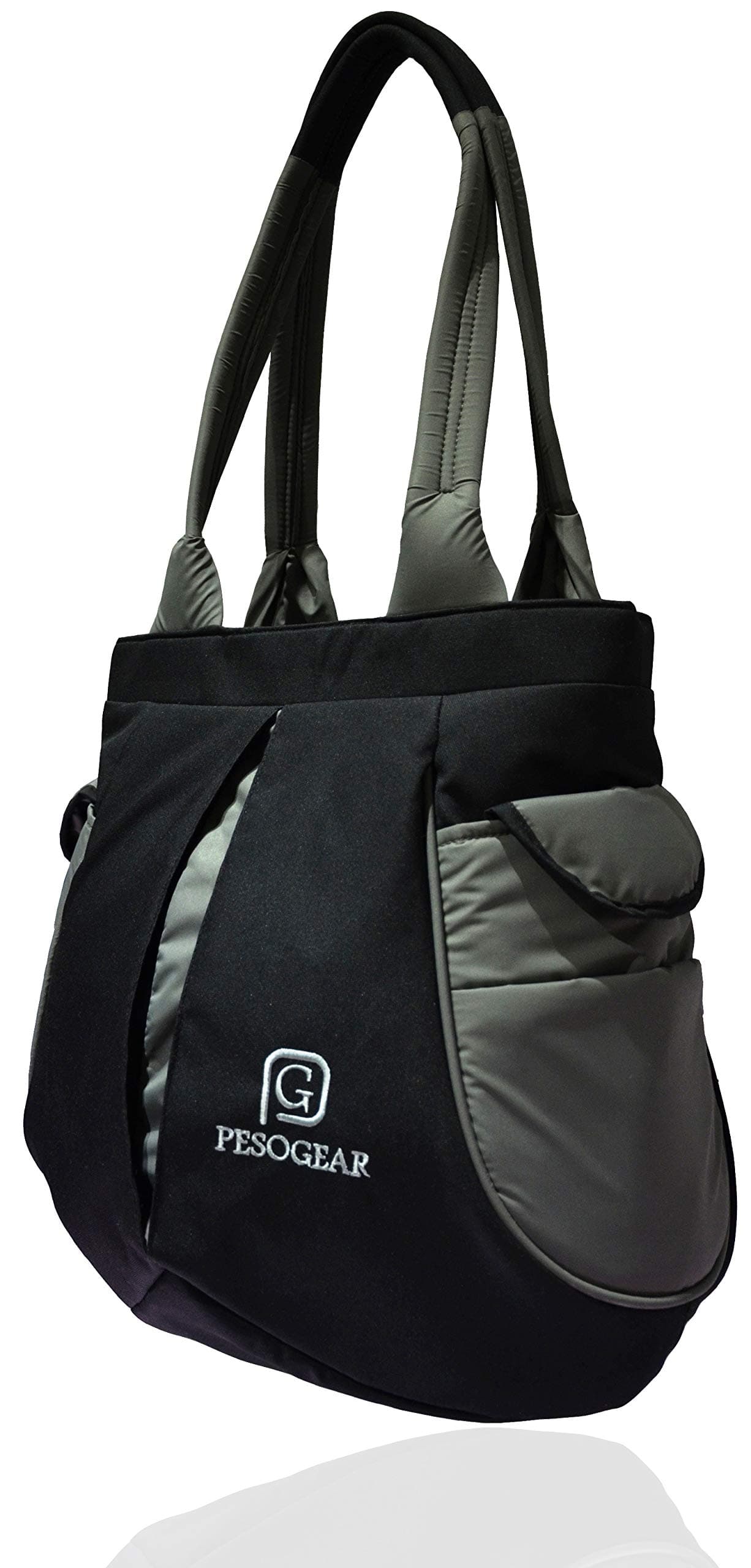 Pesogear Women's Shoulder Bag (PWS0027_Black & Grey)