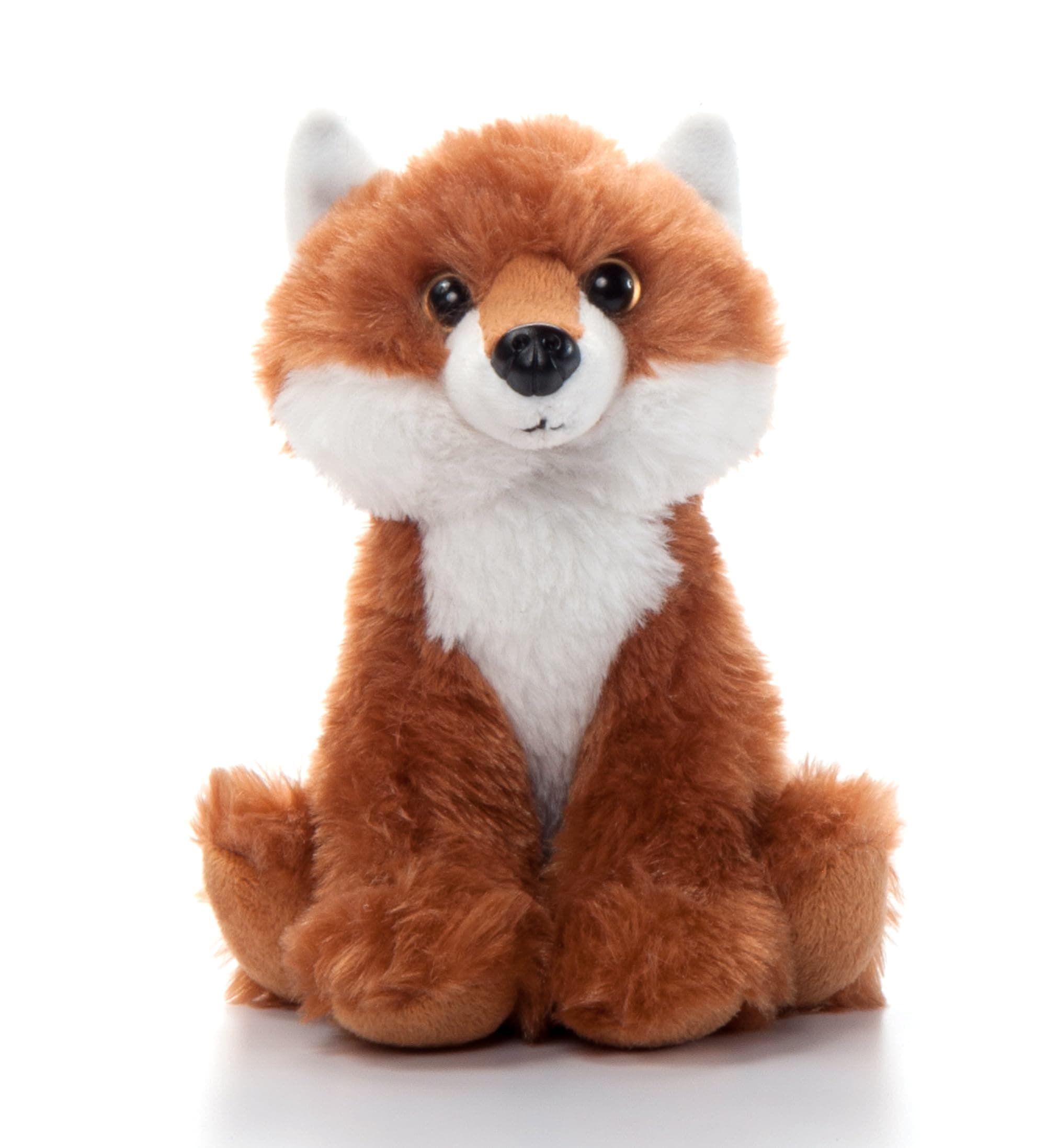 Fox Stuffed Animal Plushie, Gifts for Kids, Wild Onez Babiez Zoo Animals, Fox Plush Toy, 6 inches