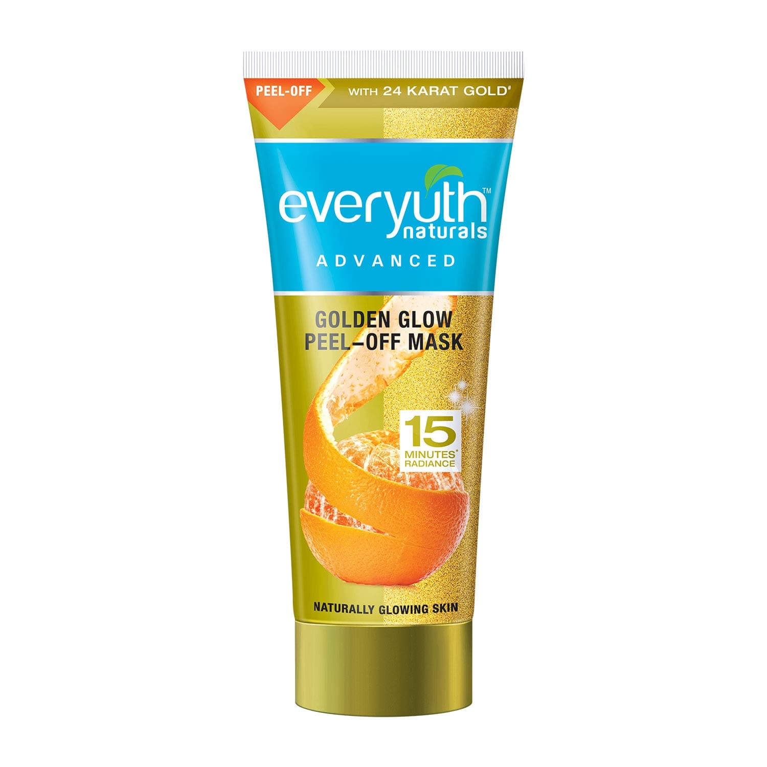 Everyuth Naturals Advanced Golden Glow Peel-off Mask, 90gm, Tube