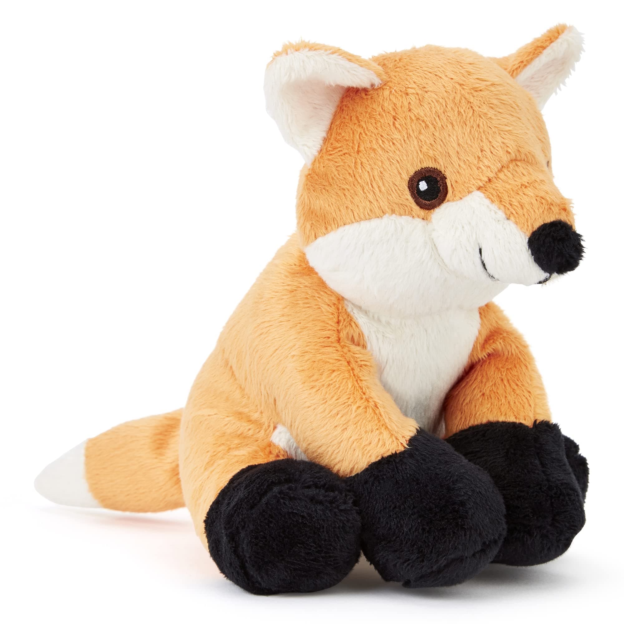 100% Recycled Plush Fox Toy (13-15cm) Stuffed Soft Cuddly animals Collection For New Born Child