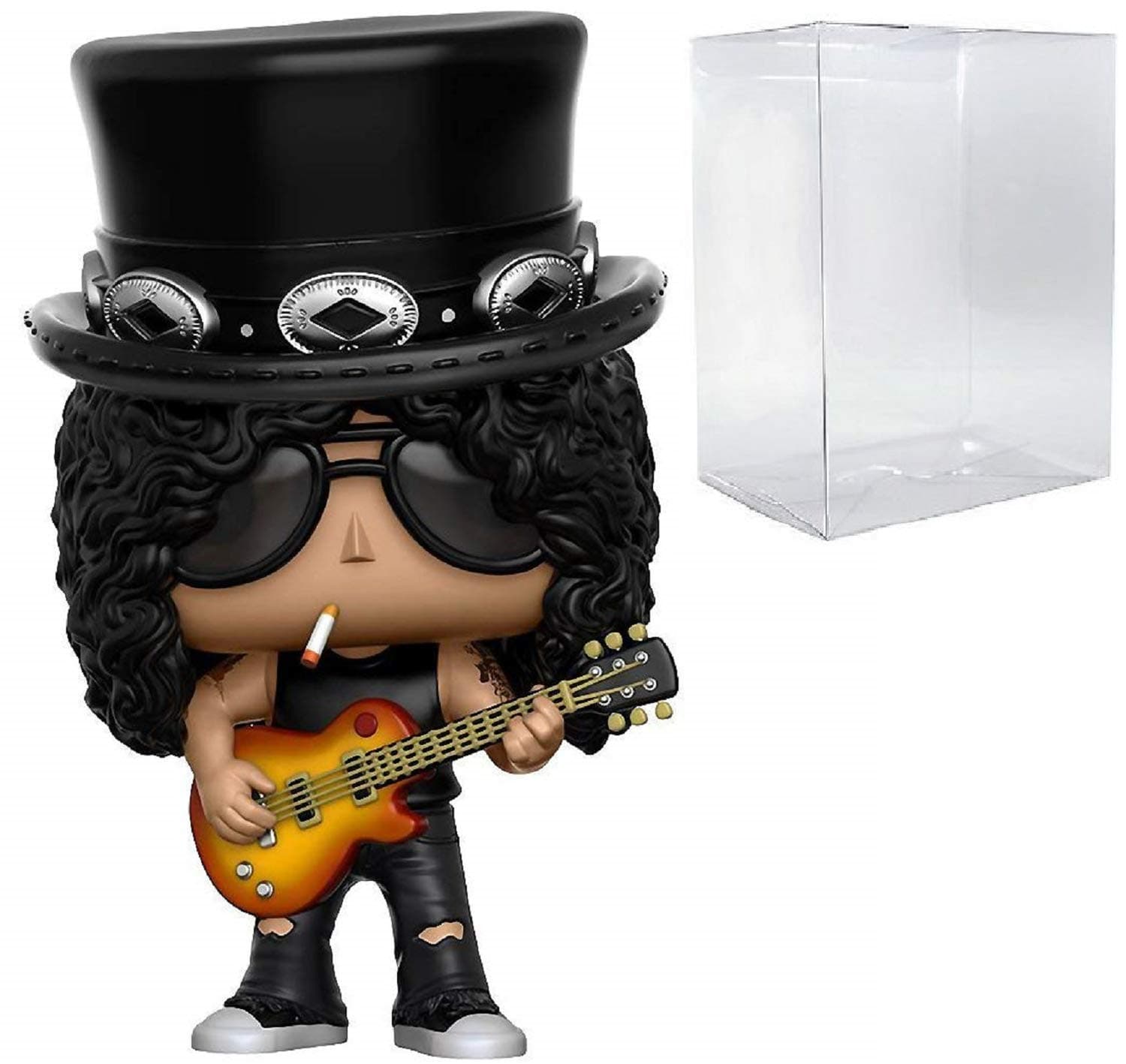 Funko Pop! Rocks: Music - Guns N' Roses Slash Vinyl Figure (Includes Pop Box Protector Case)