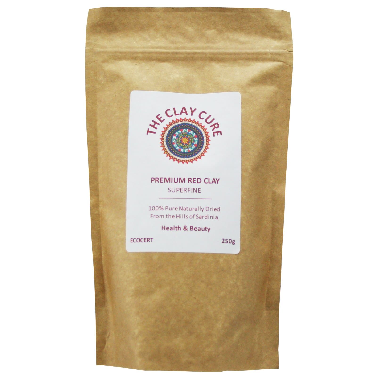 Premium Red Clay - Superfine - Facial Healing Clay (250g)