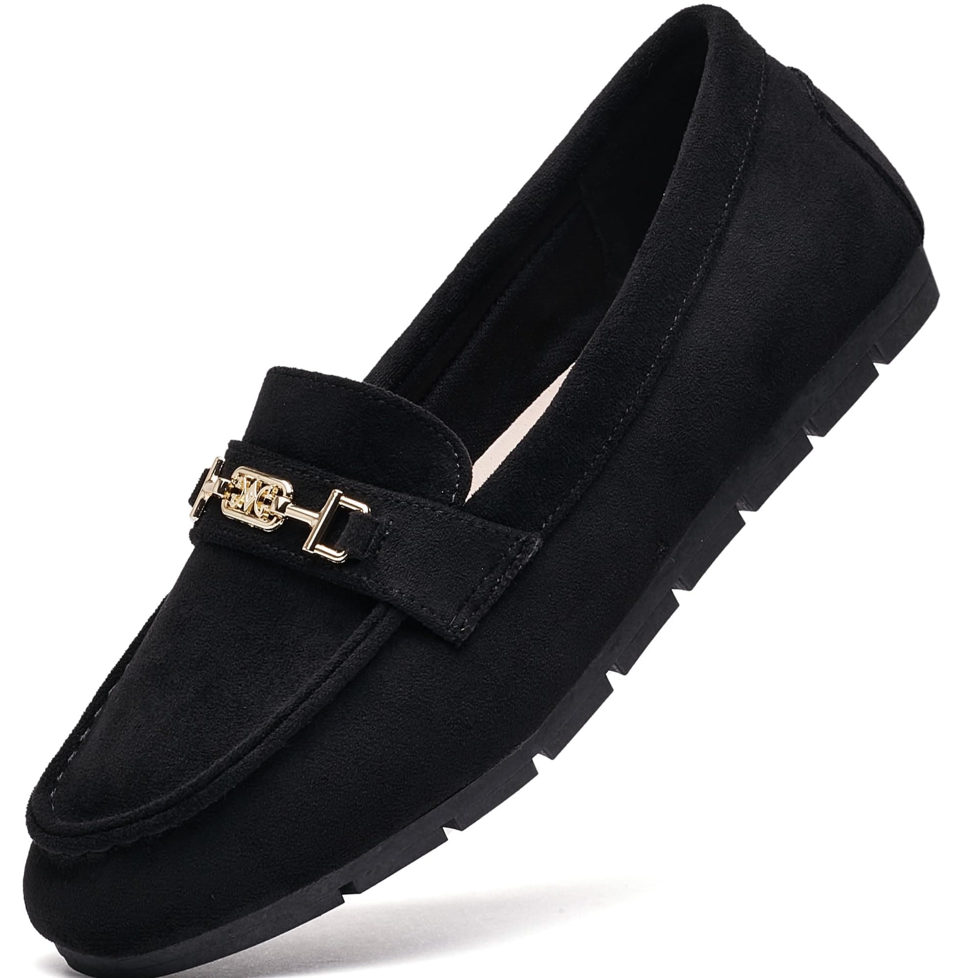 DeYashopin Women's Loafer Shoes Leisure Slip On Work Shoes Comfort Walking Flats