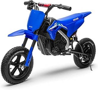 24V Electric Dirt Bike for Kids 6-12 (Blue)
