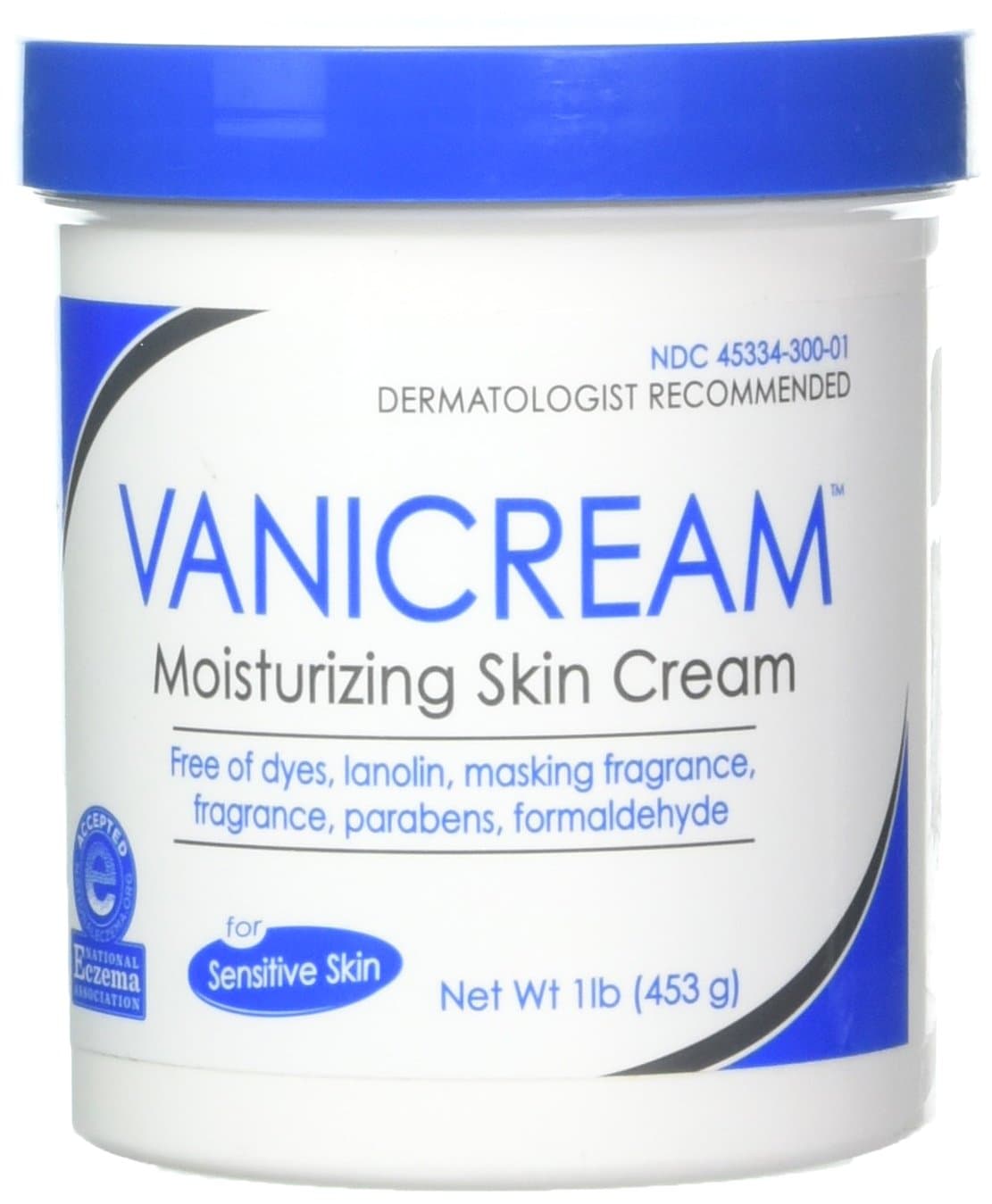 Vanicream Moisturizing Skin Cream for Sensitive Skin, 16 Oz