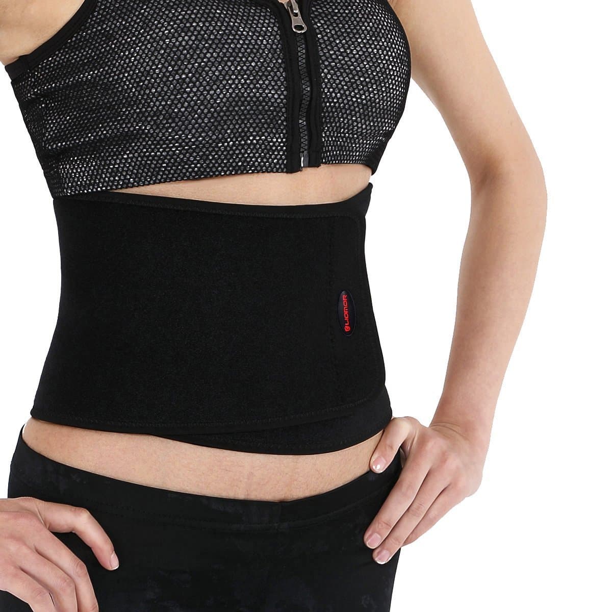 Liomor Adjustable Waist Trimmer Weight Loss Back Support Warm Belt