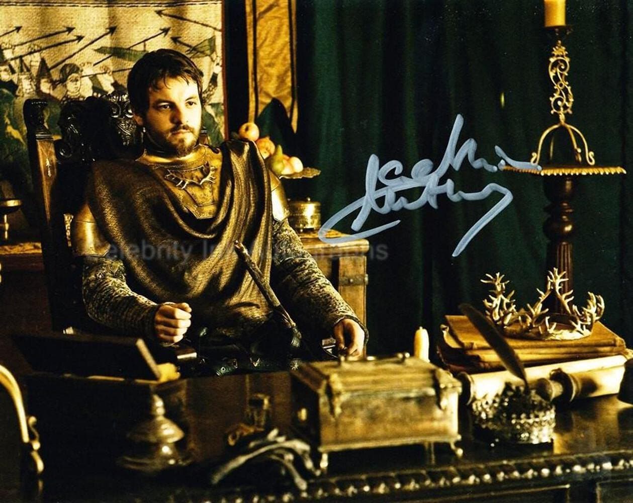 GETHIN ANTHONY as Renly Baratheon - Game Of Thrones 8"x10" GENUINE AUTOGRAPH