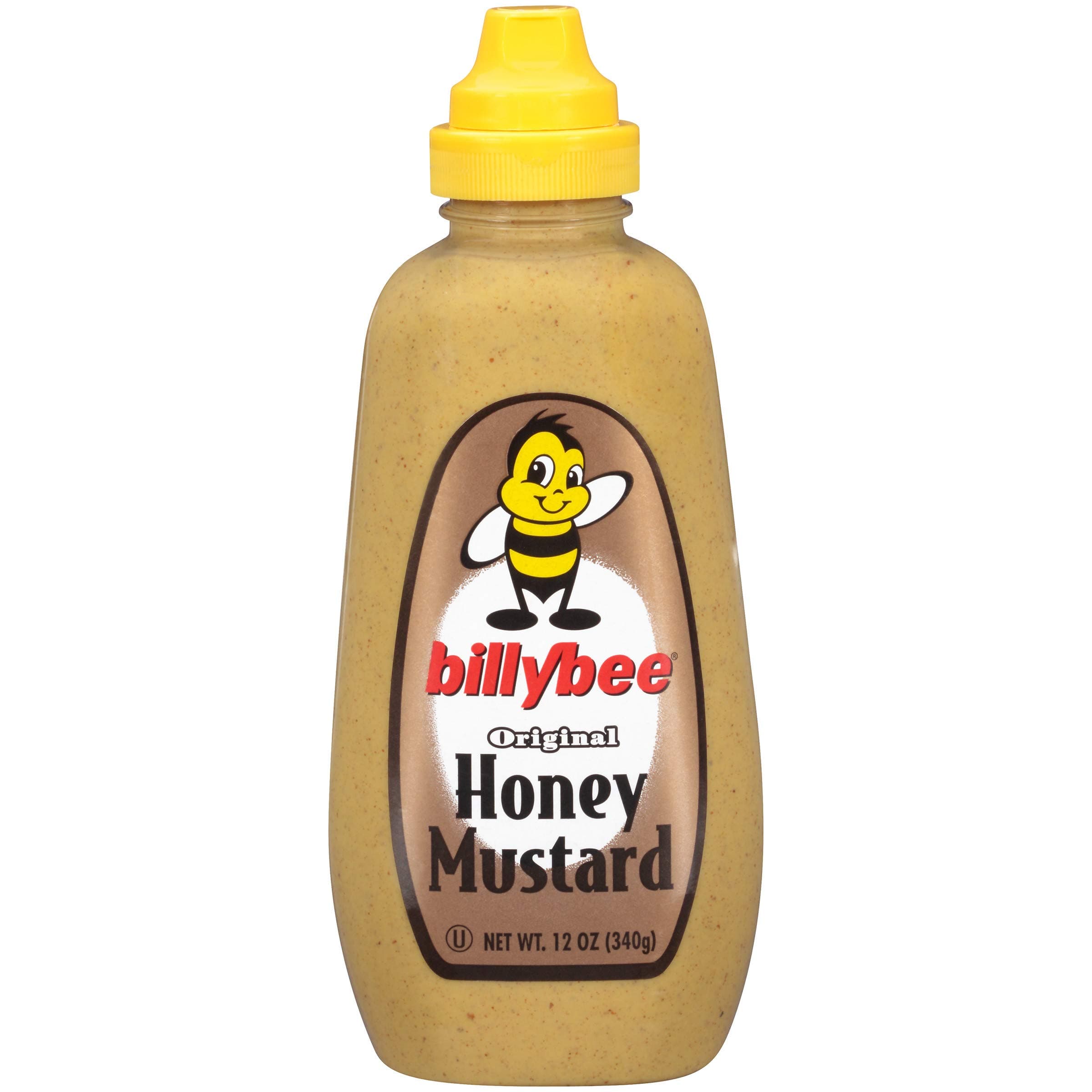 Billy Bee Original Honey Mustard, 12 Ounce (Pack of 12)