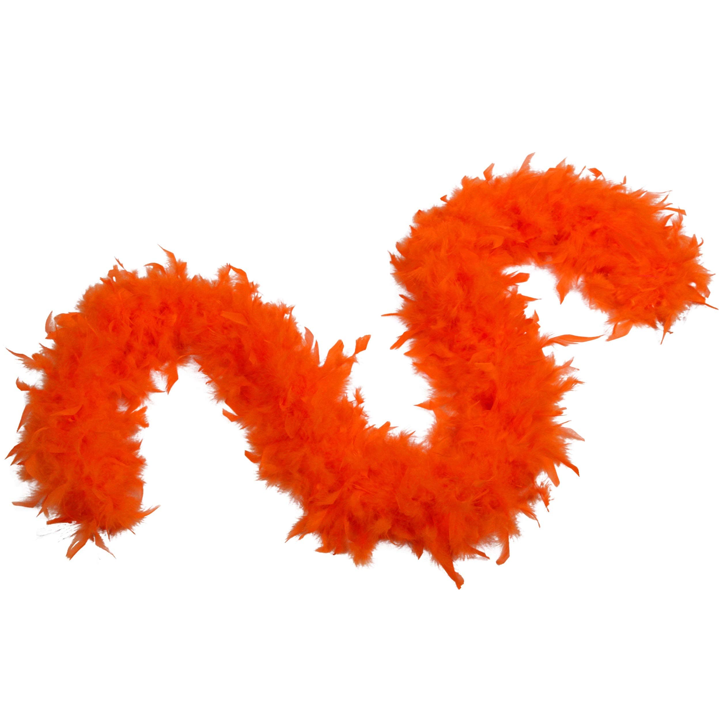 Flydreamfeathers100 Gram 2 Yard Long Chandelle Feather Boa over 10 Colors, Great for Party, Wedding, Costume