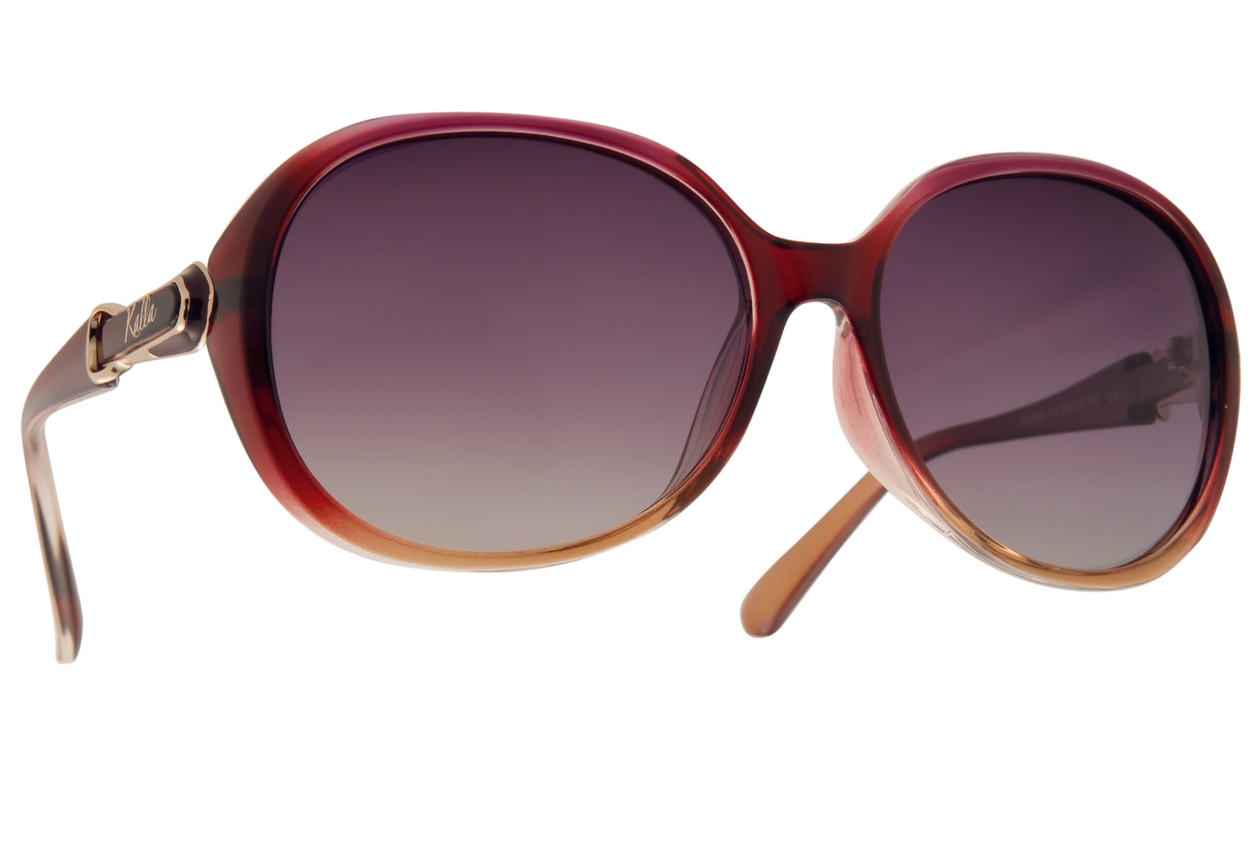 KALLA Asian Fit Polarized Sunglasses - KL6064/C4