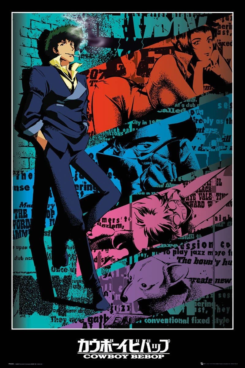 Laminated Cowboy Bebop Spike Maxi Poster 61 x 91.5cm