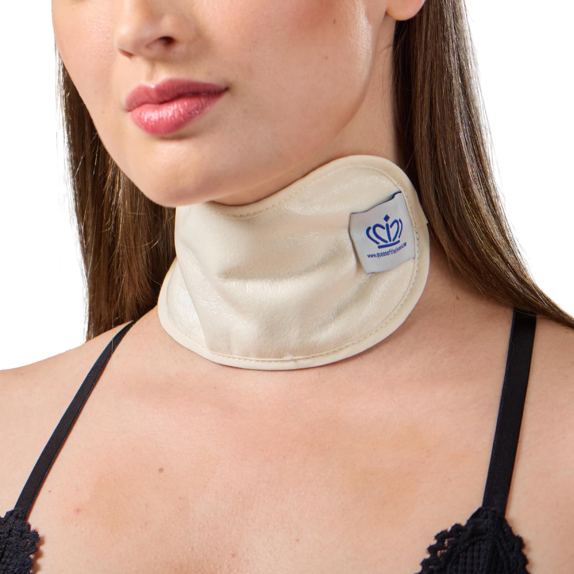 Castor Oil Pack for Thyroid - Heatless, Less-Mess, Reusable - Organic Cotton Flannel, Comfort Fit, Soft Straps & Naturopathic Doctor Designed