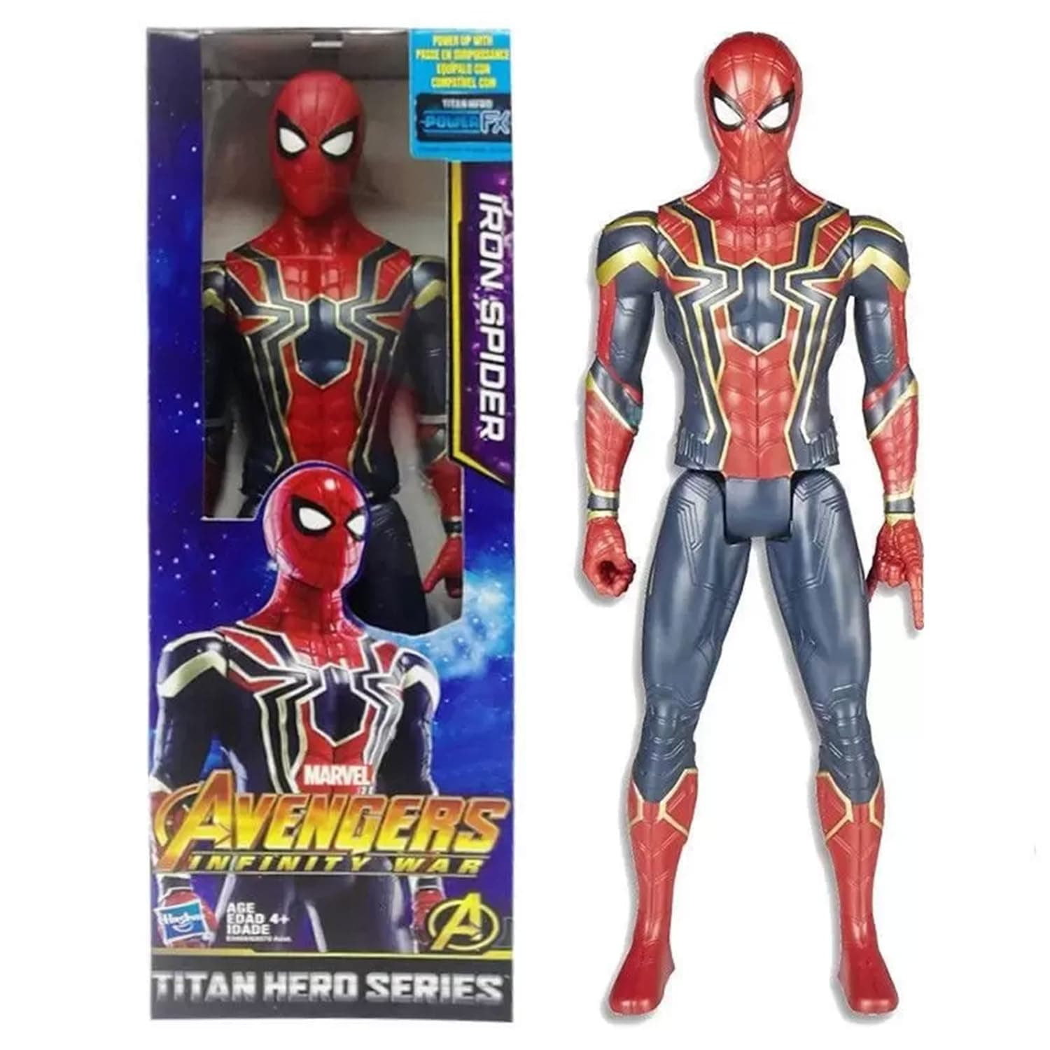 AVENGERS Marvel : Infinity War Titan Hero Power FX Iron Spider