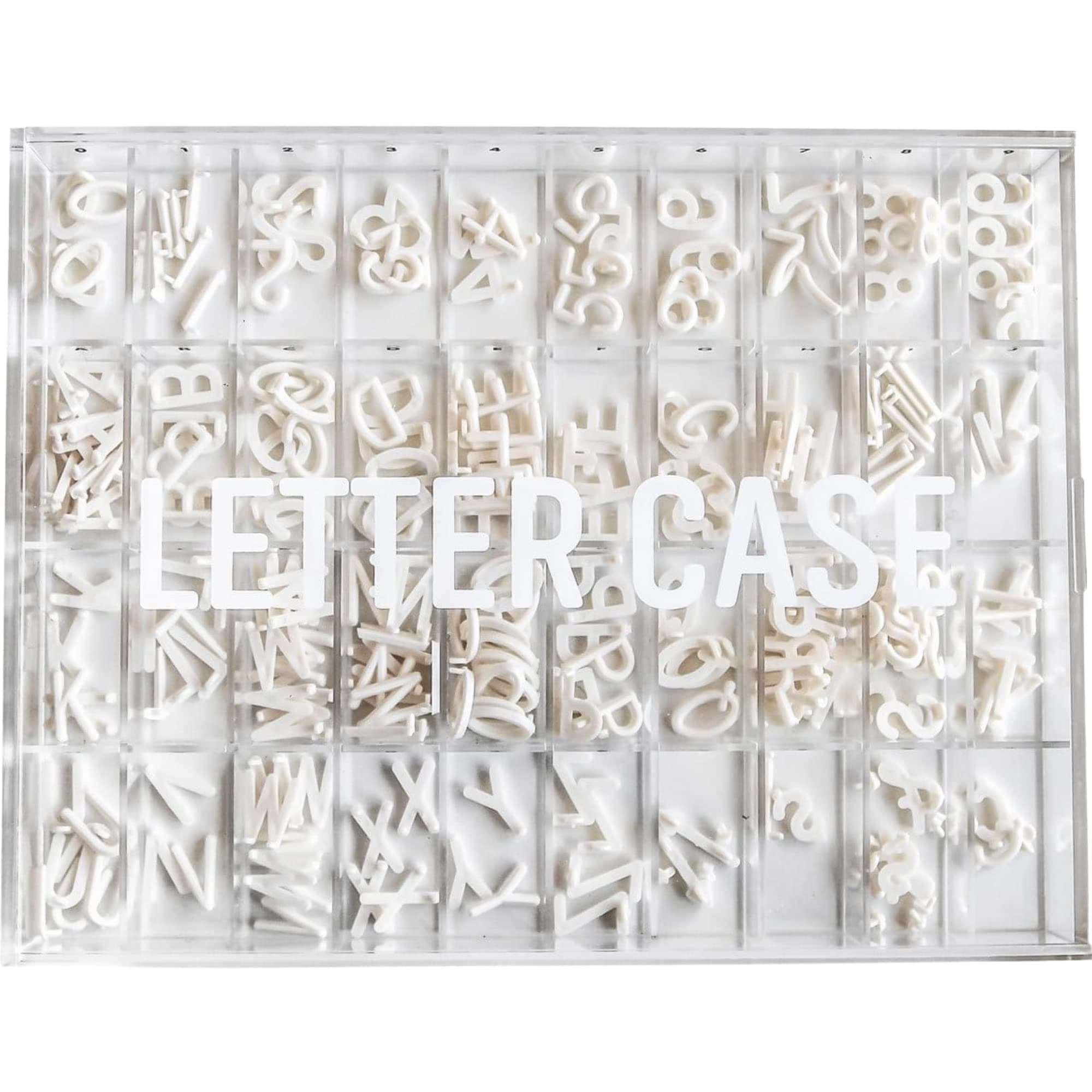 Original Letter Board Organizer Case to Organize & Store Your Alphabet Letters with 40 Individual Grids for Every Number, Letter and Special Character for Felt or Magnetic Changeable Letter Boards