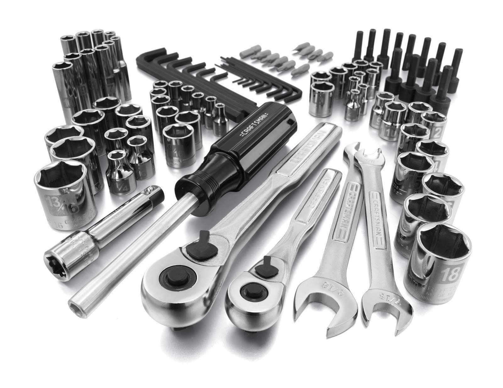 CRAFTSMAN 9-37094 94 Piece Mechanic Tool Set With Case