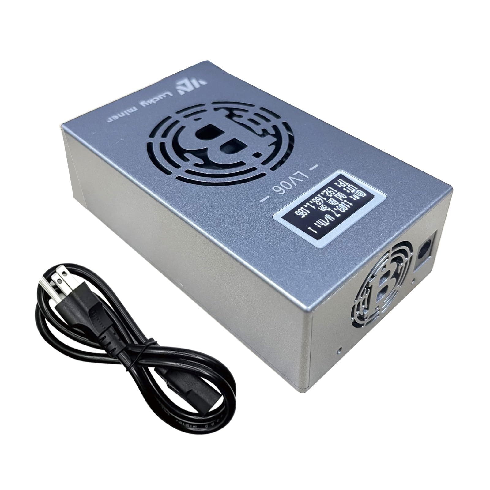 Generic BeLuckyMan Bitcoin Miner Machine BTC Lotto Mining Device 500GH/S WiFi SHA-256 Asic Chip BM1366 Portable V6 Micro Silent Cryptocurrency Home Use