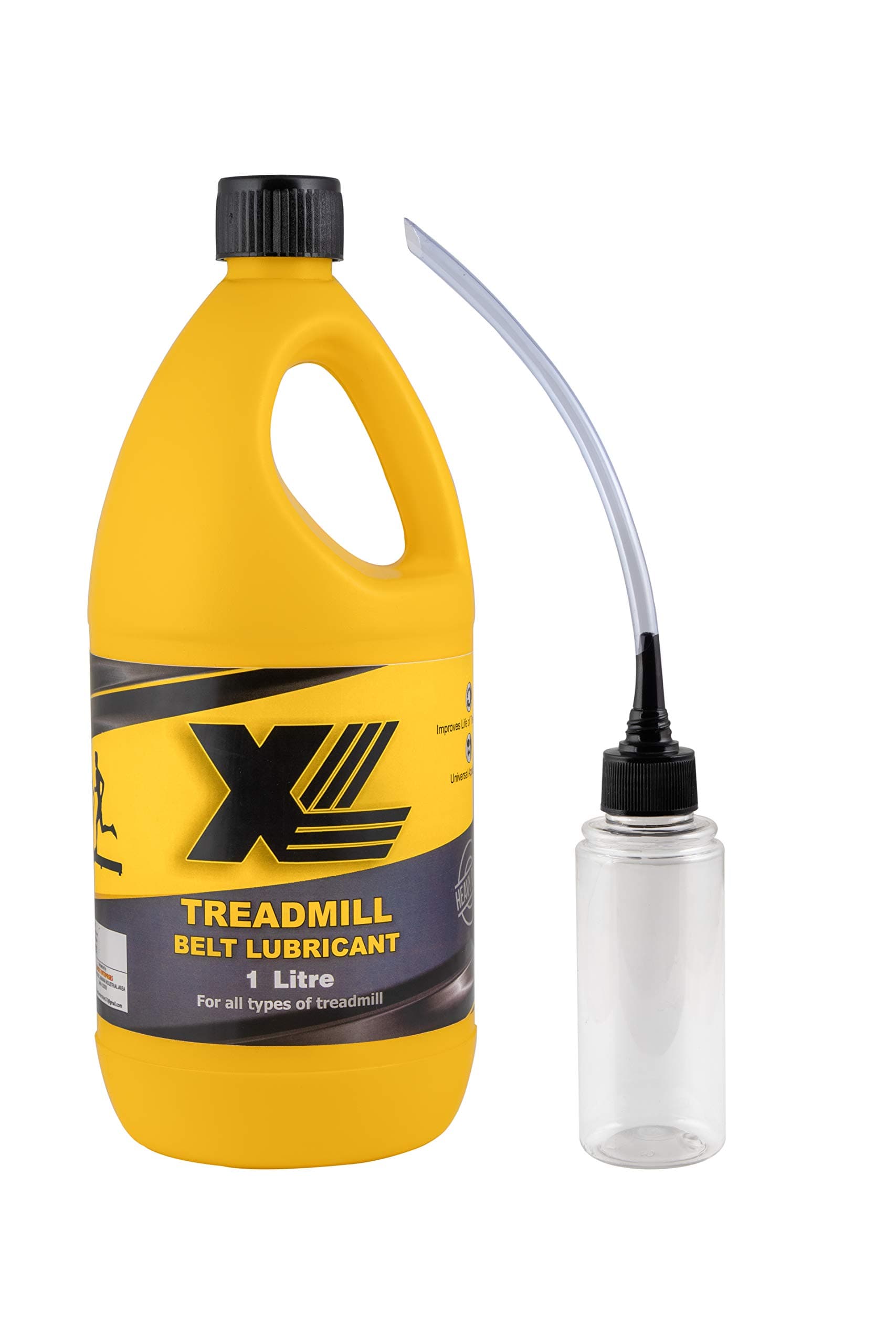 - XL Premium Silicone Oil Lubricant for Treadmill Belt 1 LTR with Free Dispenser Bottle + Easy Applicator