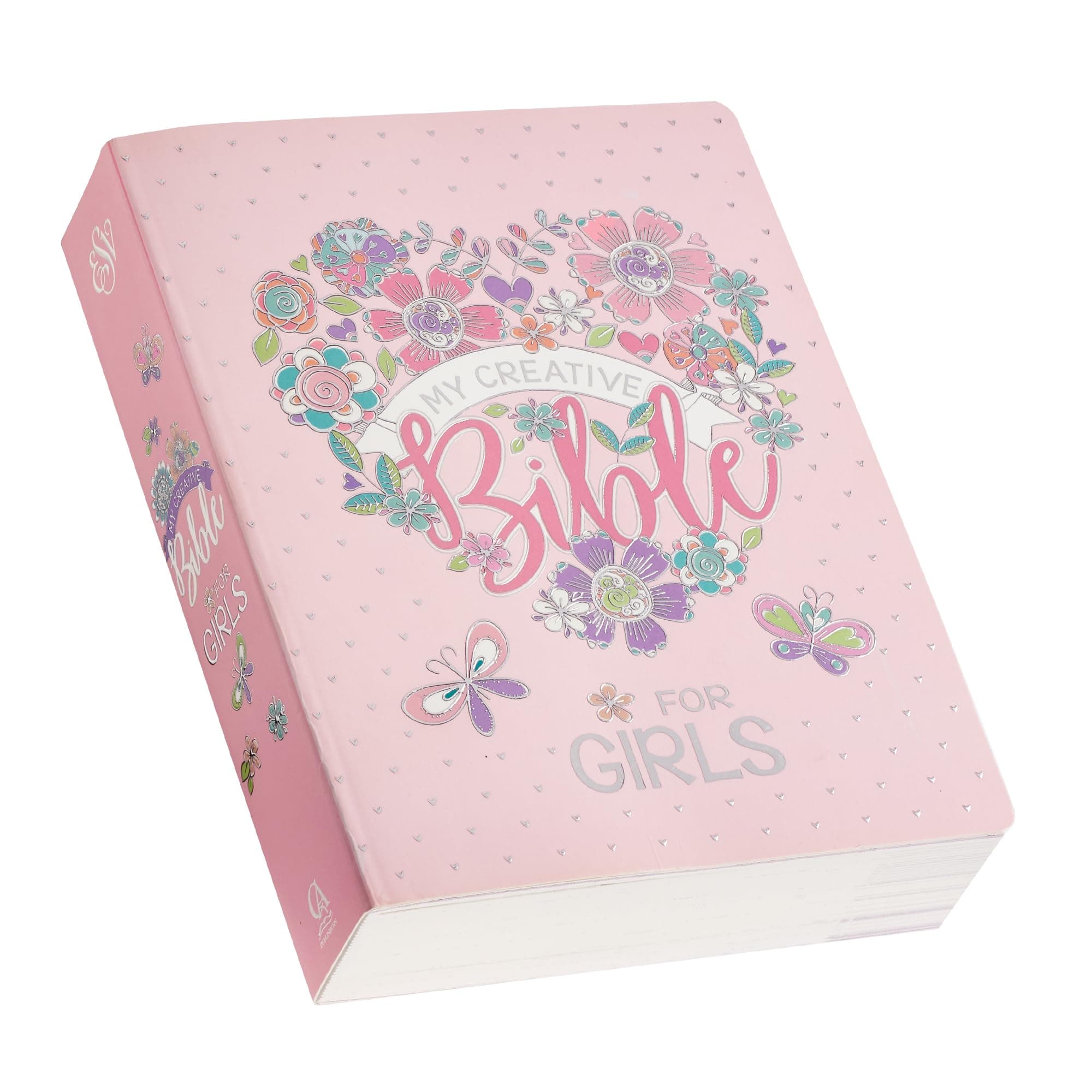 ESV My Creative Bible for Girls Softcover, Pink Floral Paperback – November 5, 2018