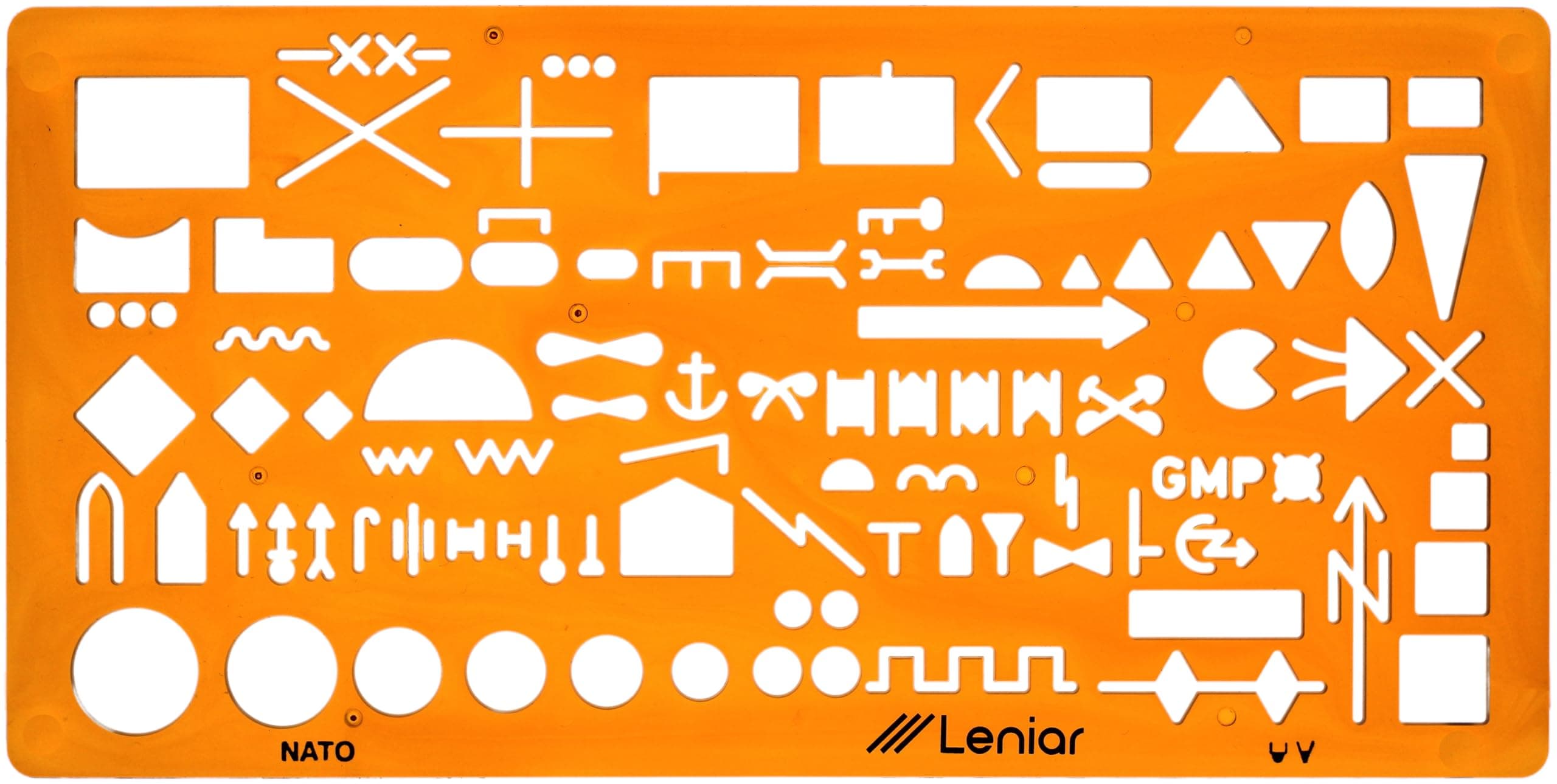 Nato Army Military Map Marking Stencil Series 2