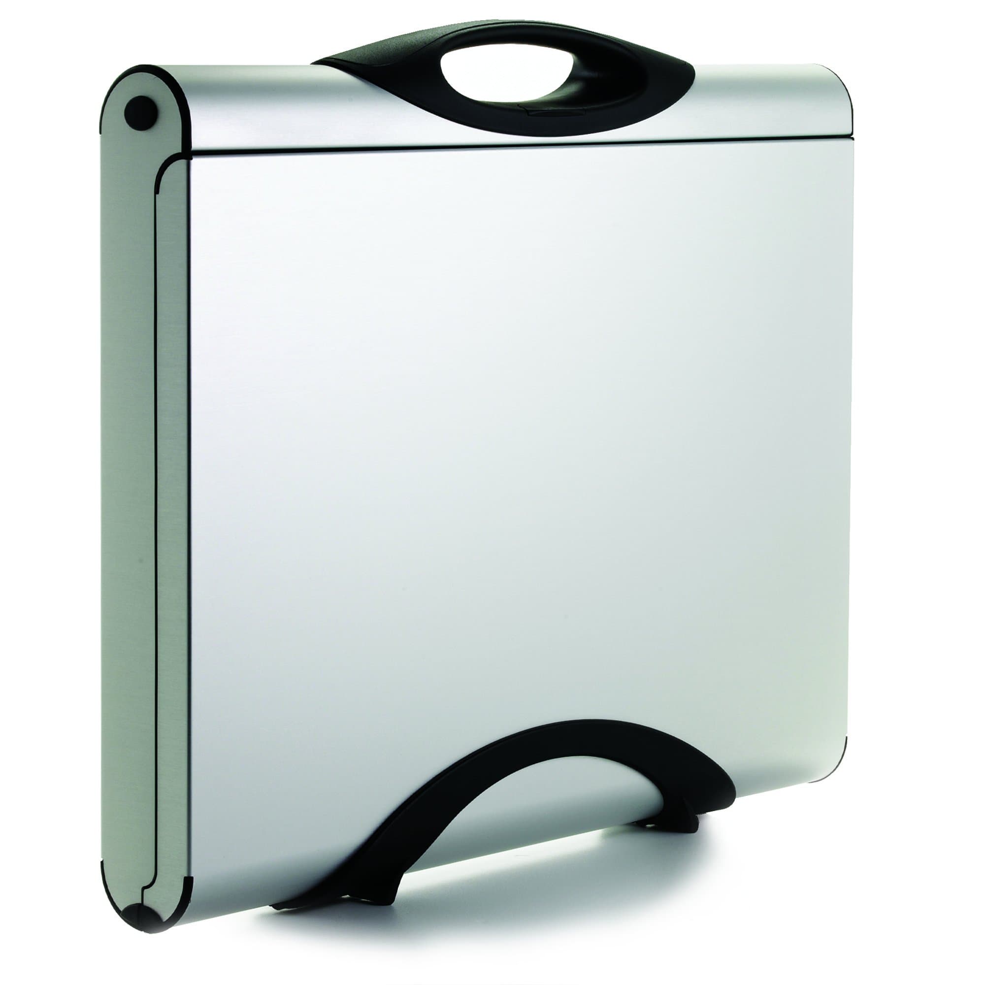 Designer Aluminum Slim Briefcase | 20.1" x 17" Executive Case by Youmans Capsule