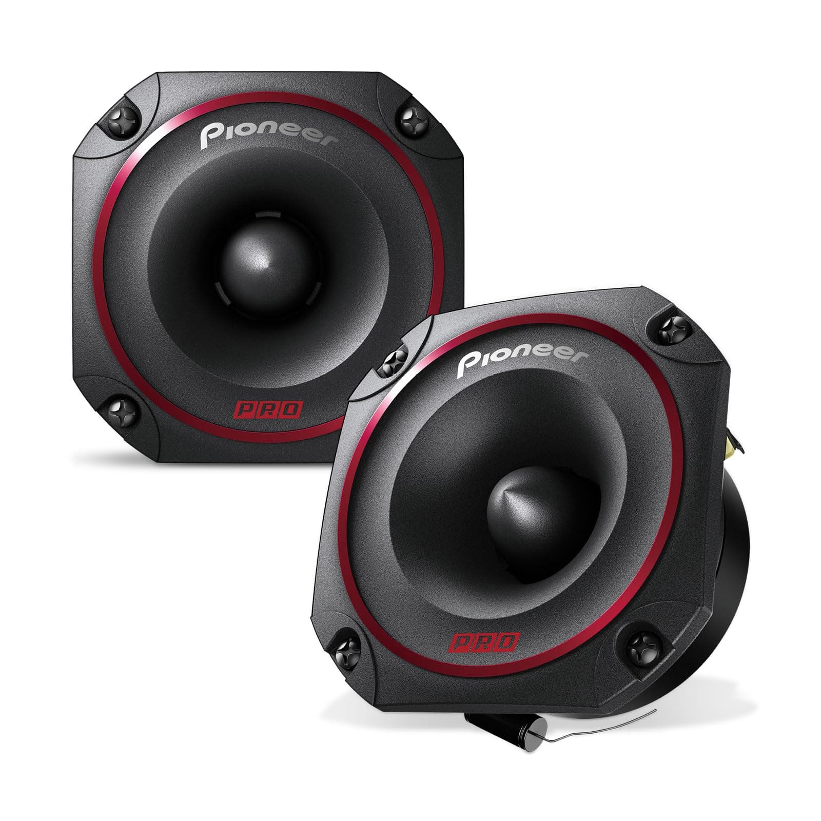 PIONEER TS-B351PRO P.R.O. Series 3-1/2" 300 W Max Power, Titanium Diaphragm, High Efficiency Bullet Tweeter - PRO Series Component Speaker (Pair)