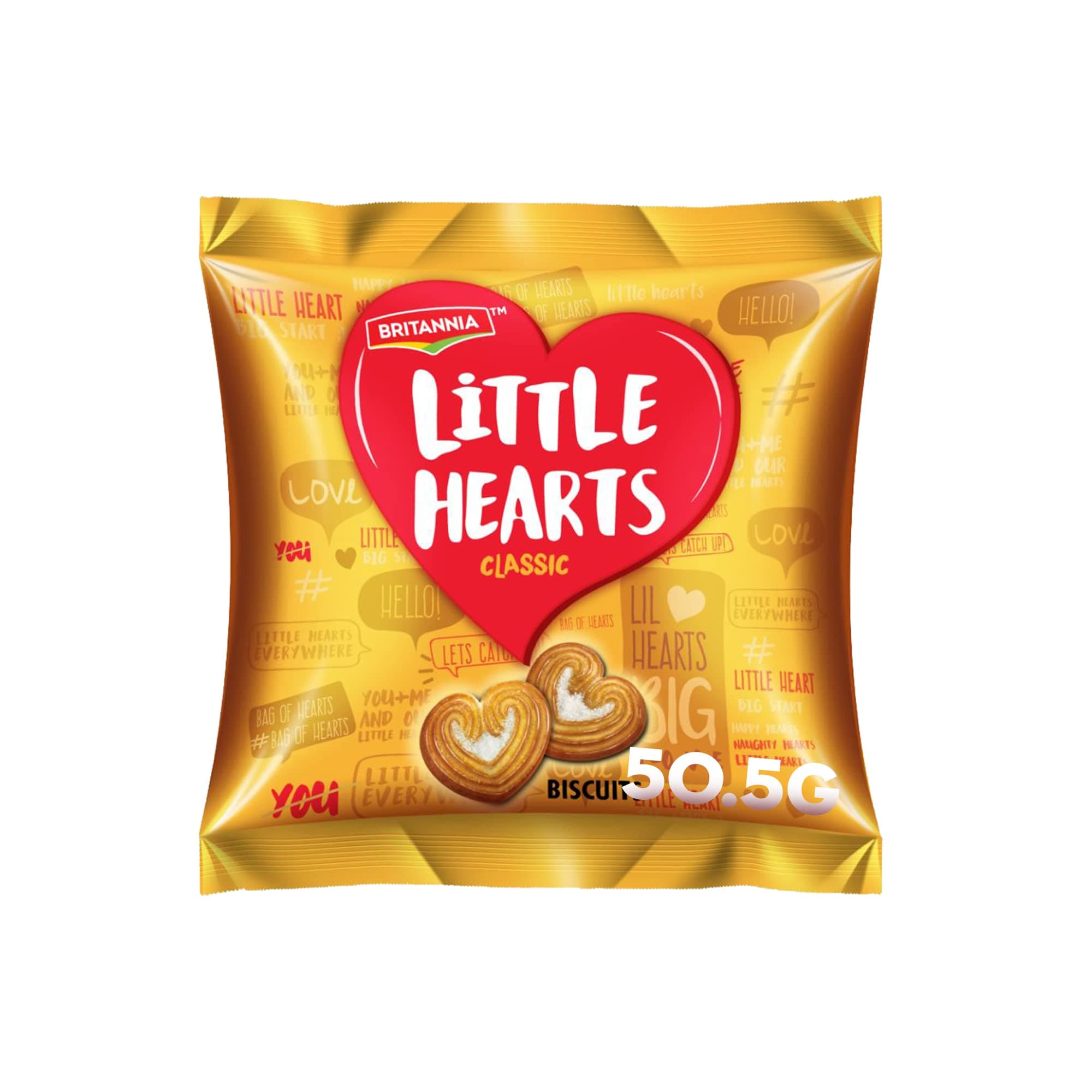Britannia Little Hearts 50.5 gm