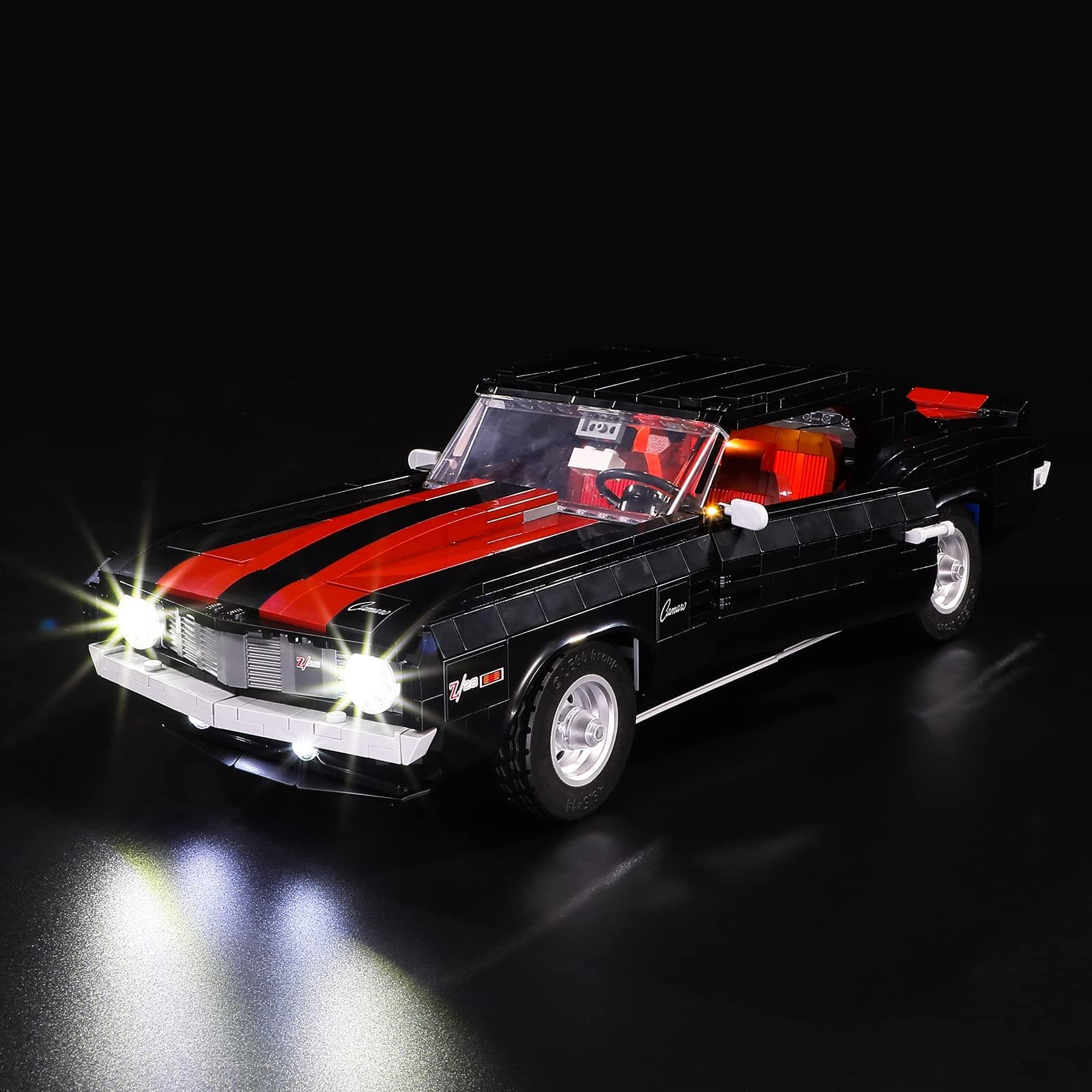 Led Lighting Kit for LEGO-10304 Camaro Z28 - Compatible with Lego Icons Building Blocks Model- Not Include The Lego Set