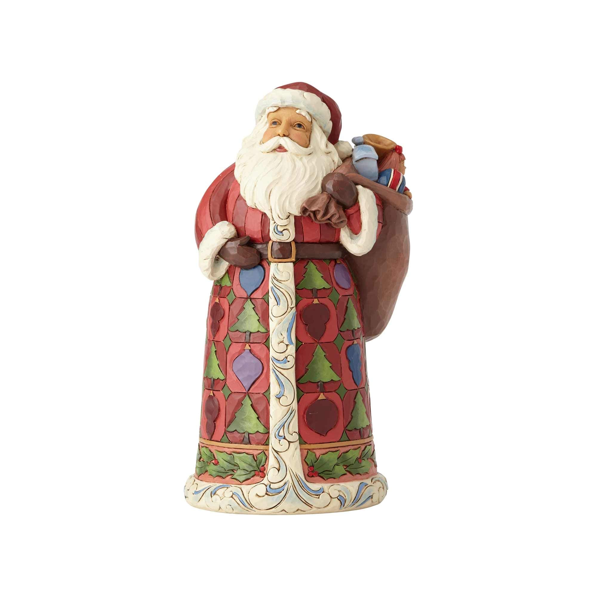 Heartwood Creek Santa With Toy Bag Figurine