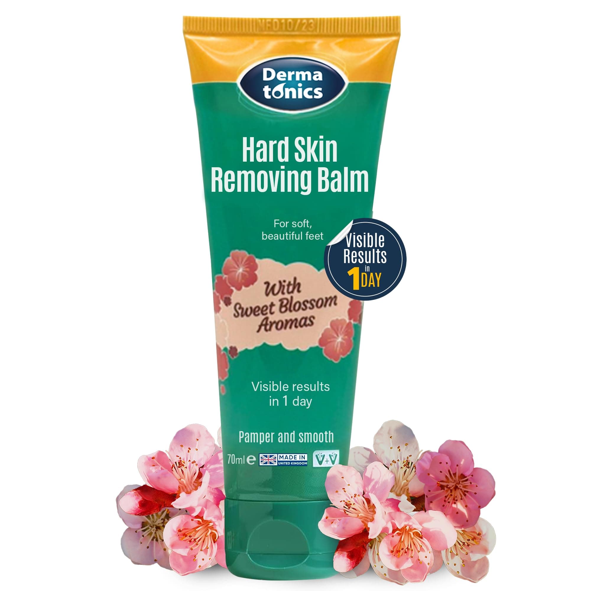 Dermatonics Hard Skin Removing Balm With Sweet Blossom Aromas 70ml