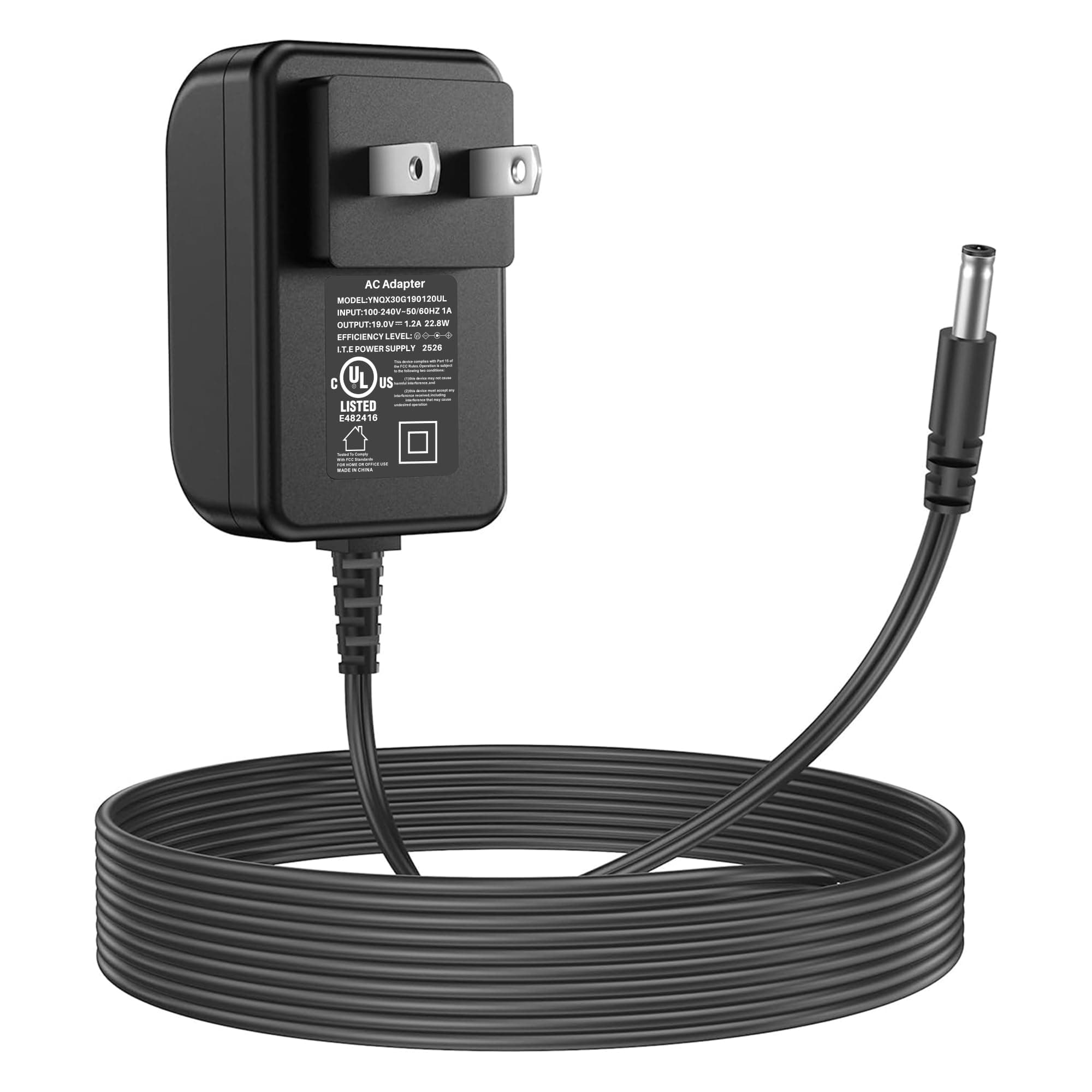 Charger for Booster PAC ES2500 AC/DC Adapter for ES5000 ES5500 ES2500C ES6000 ESA217 J900 ESA22 J900 Jump Starter Power Supply Cord Replacement Charger