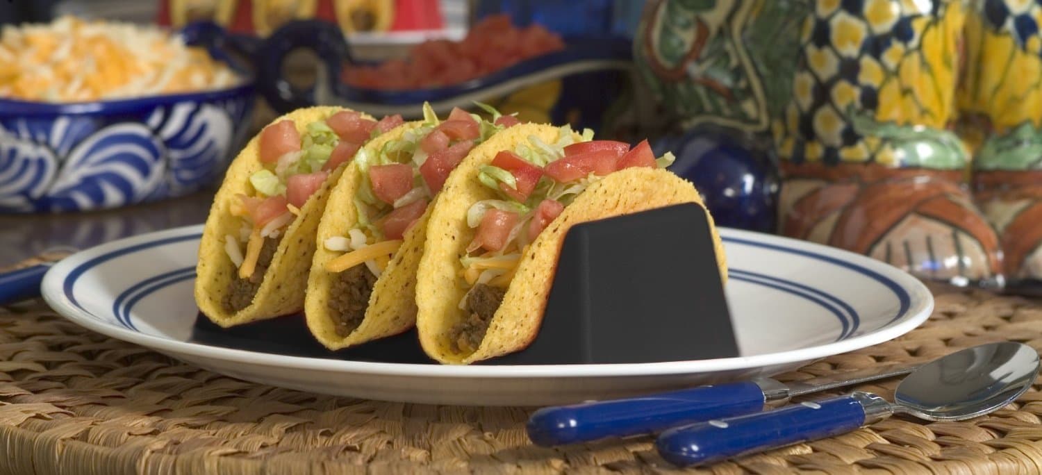 Taco Holders~~ Black~~Package of 4