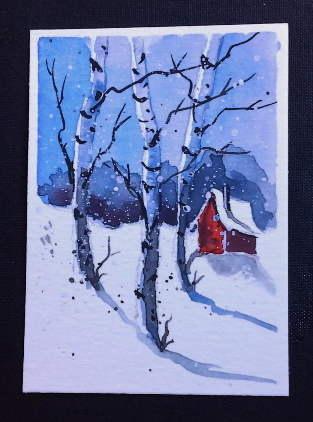ACEO Original Watercolor Painting - by Watercolorist Jim Lagasse