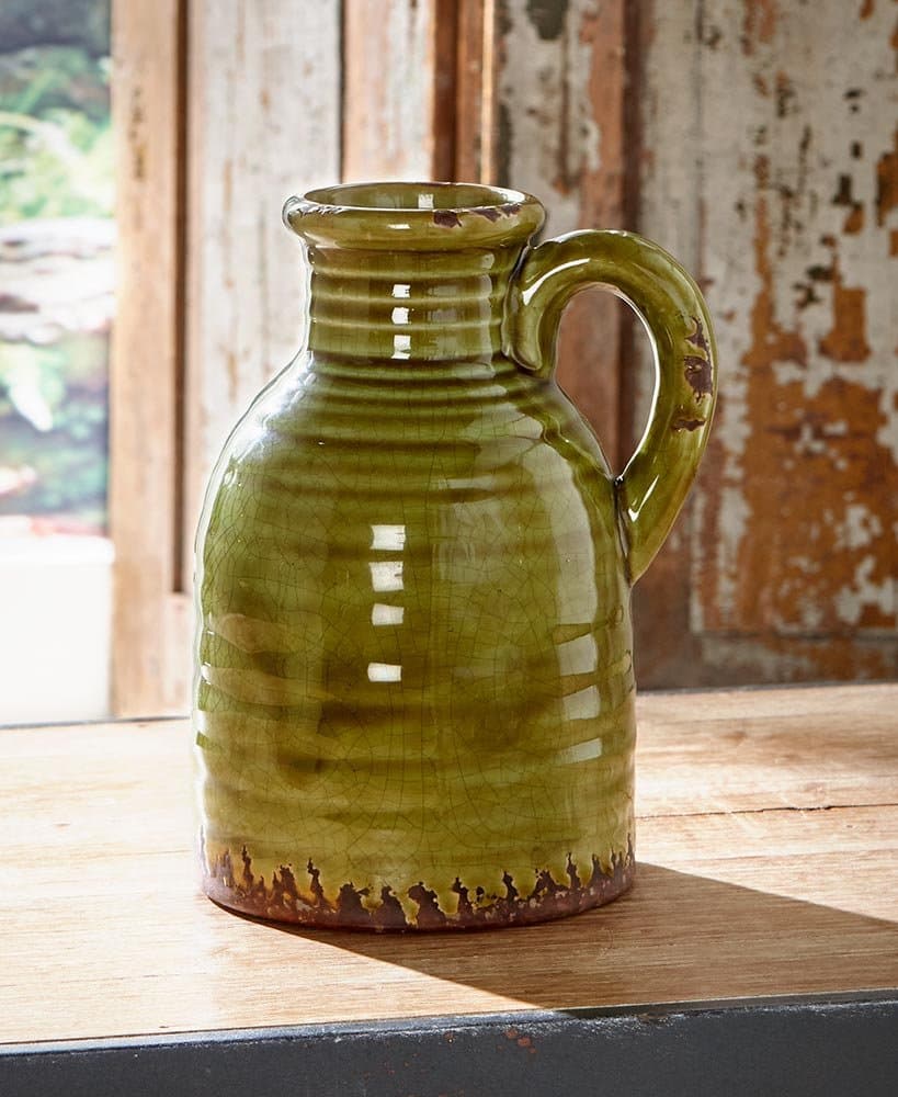Rustic Ceramic Pottery Vase Jug